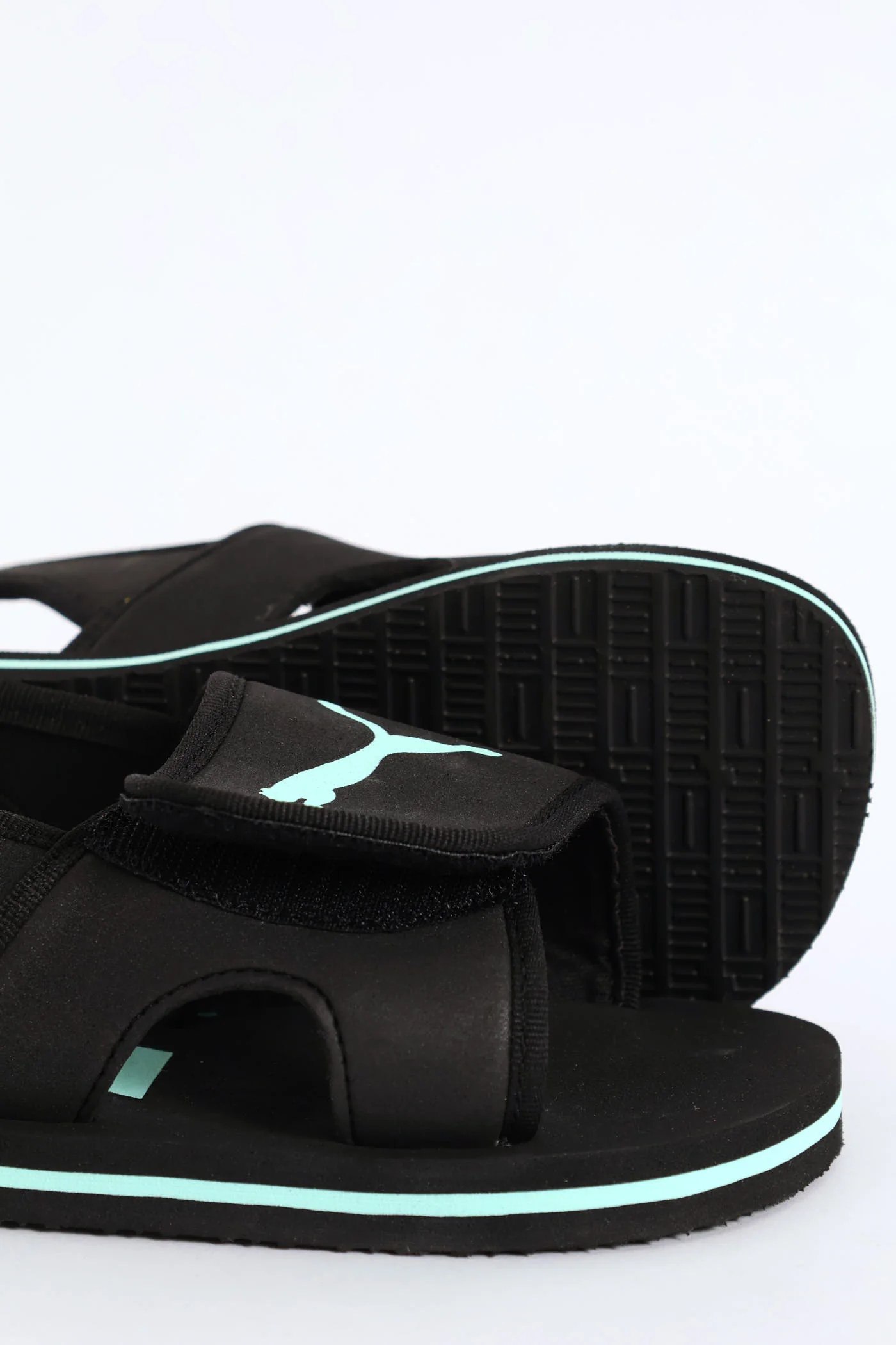Pre-Boys Summer Flip Zadp Sandal - Black/Mint - Image 2