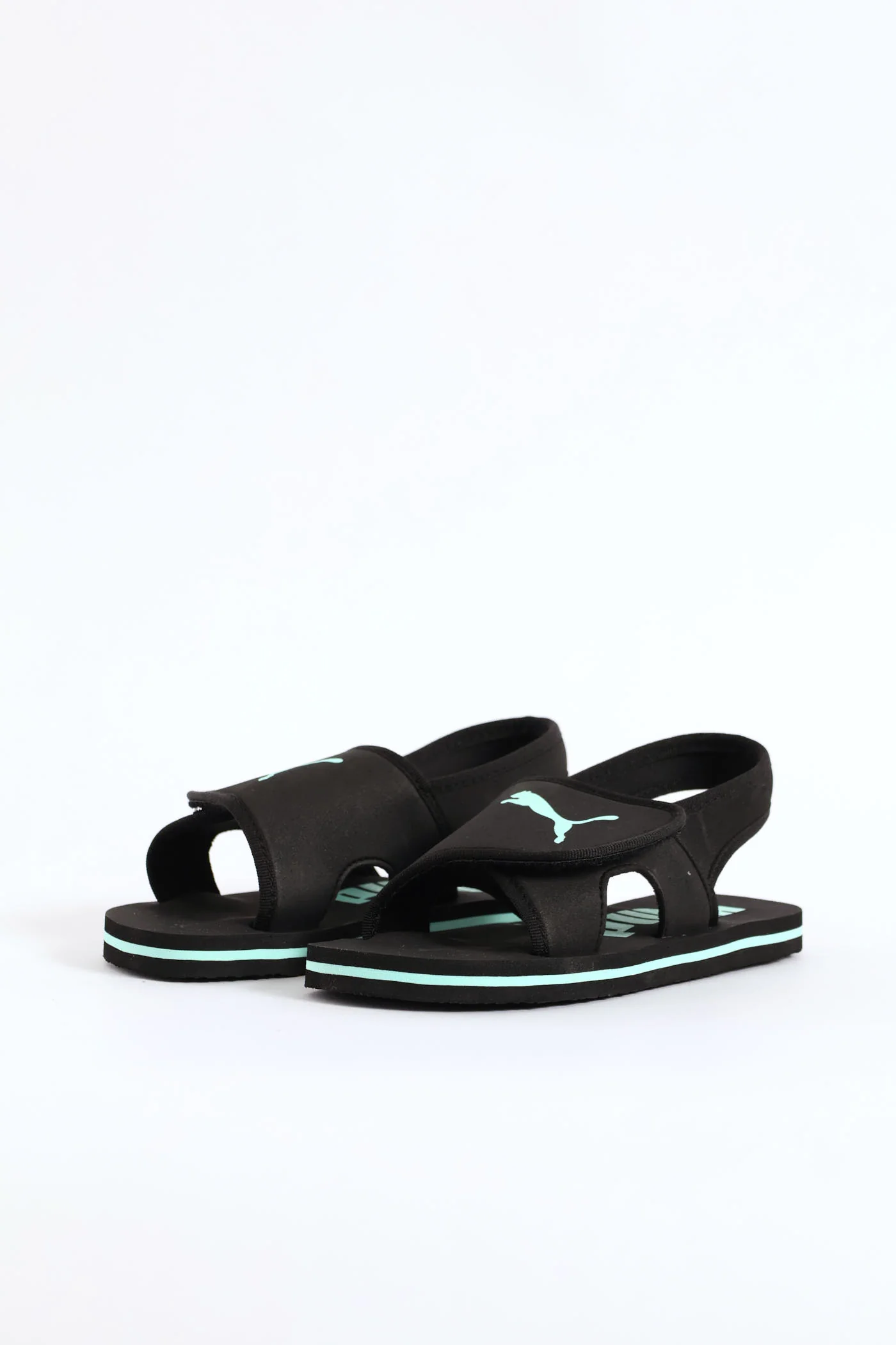Pre-Boys Summer Flip Zadp Sandal - Black/Mint - Image 3