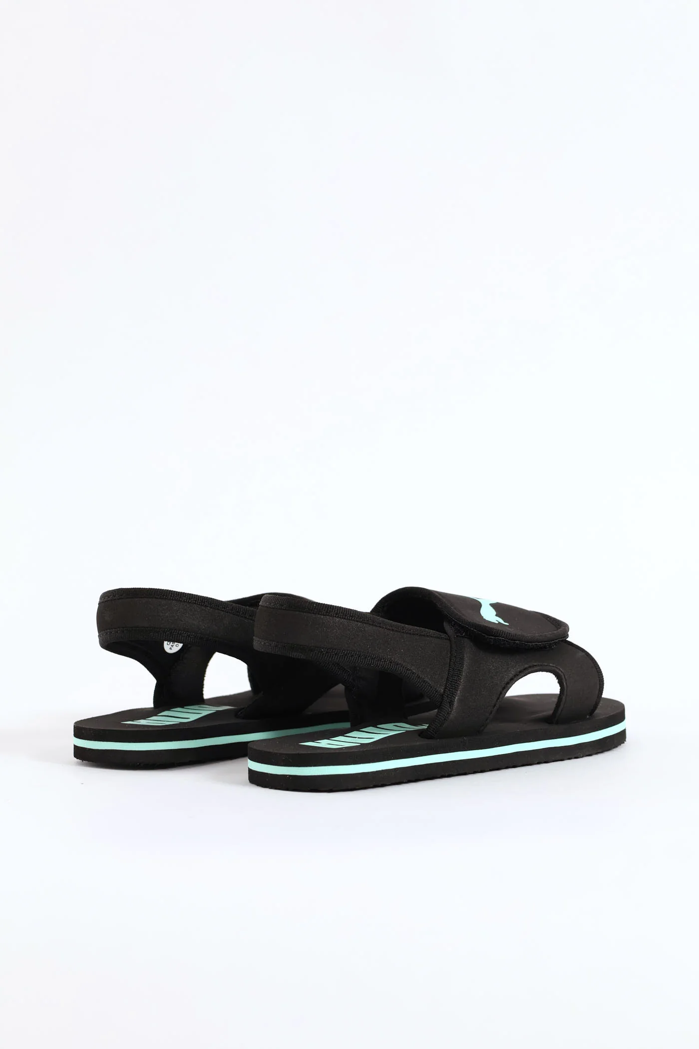 Pre-Boys Summer Flip Zadp Sandal - Black/Mint - Image 6