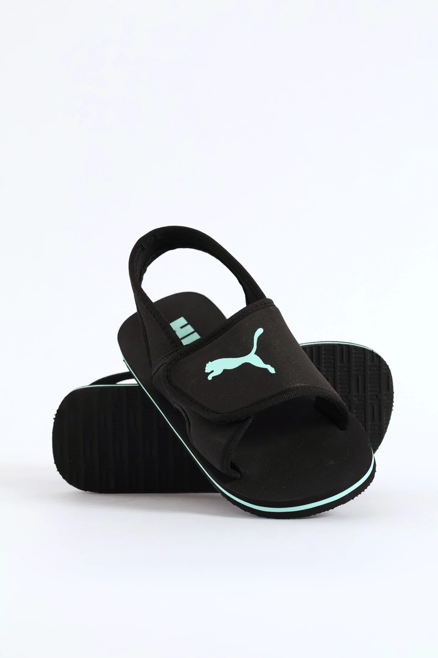 Pre-Boys Summer Flip Zadp Sandal - Black/Mint - Image 7