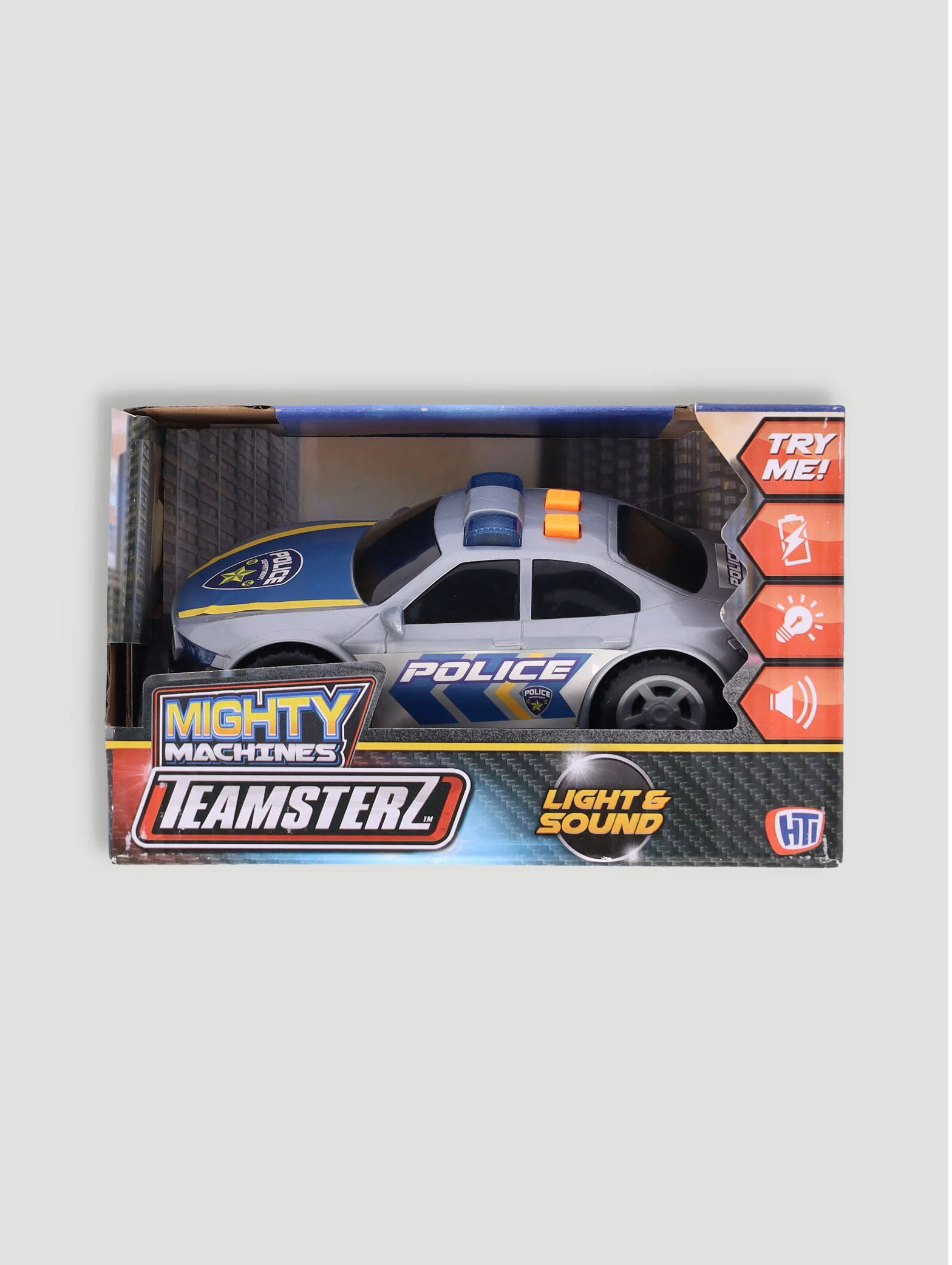 Pre-Boys Teamsterz Small Lights & Sounds Police Car - Multi - Image 2