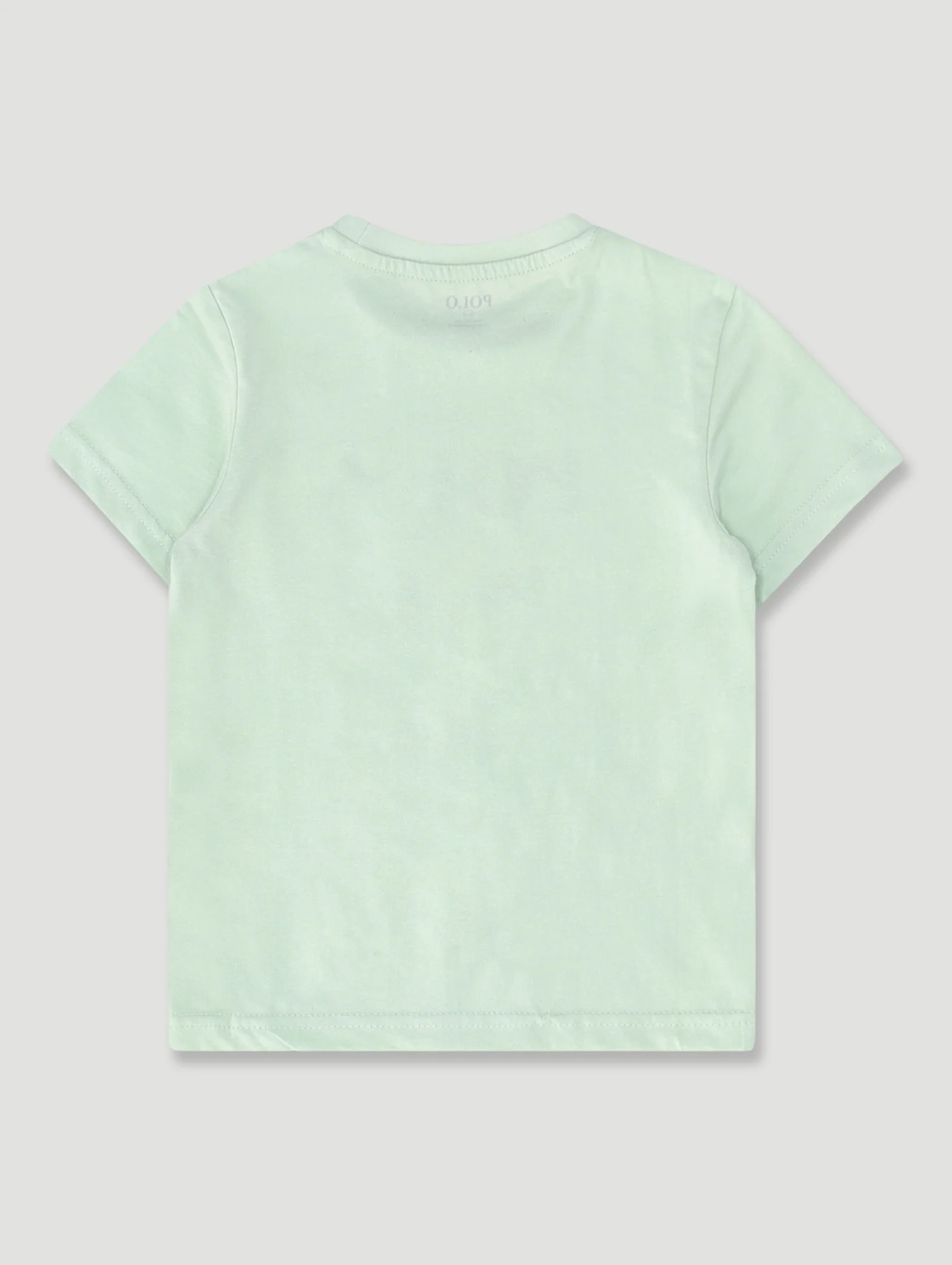 Pre-Boys Ted Printed Tee - Sage - Image 2