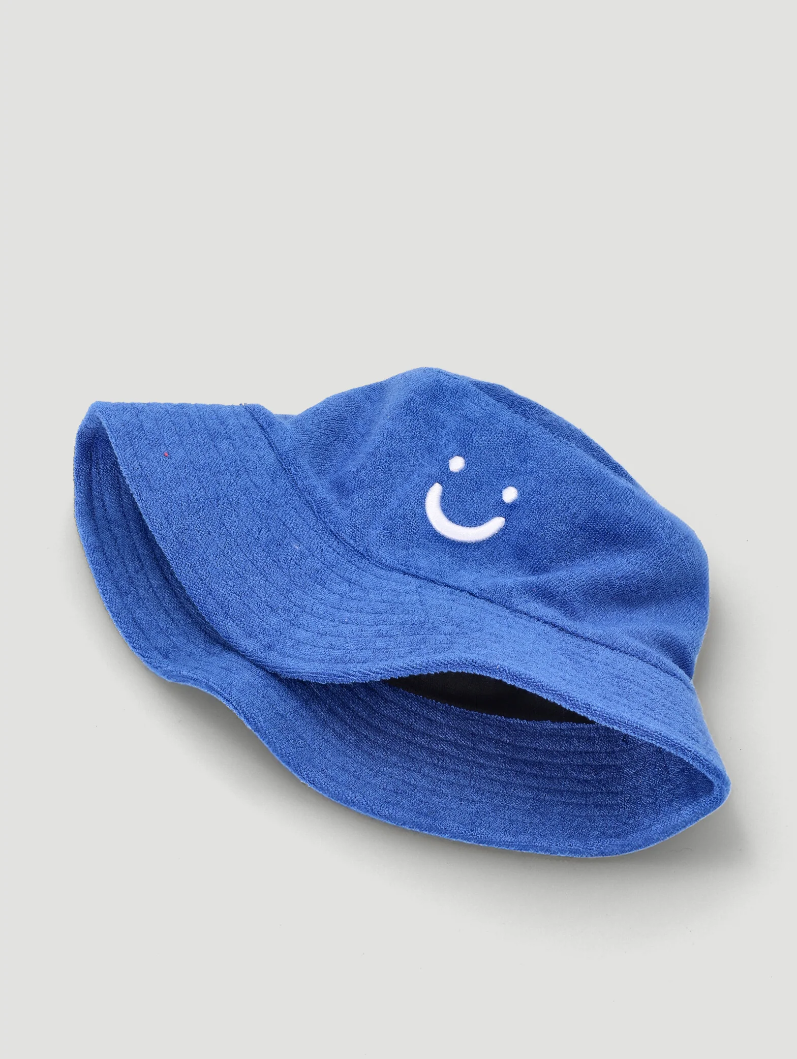 Pre-Boys Terry Cloth Bucket Hat - Blue - Image 2
