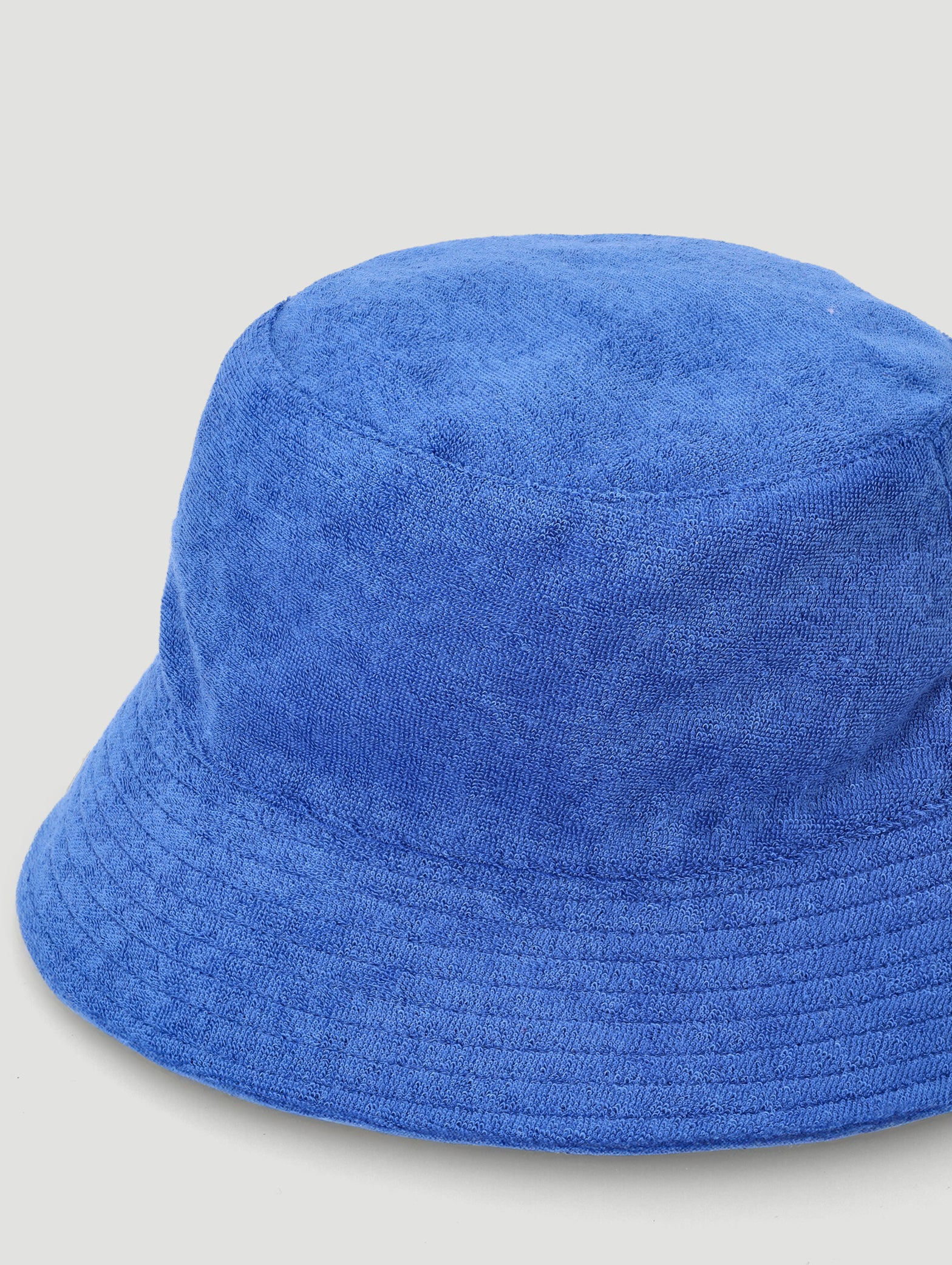 Pre-Boys Terry Cloth Bucket Hat - Blue - Image 3