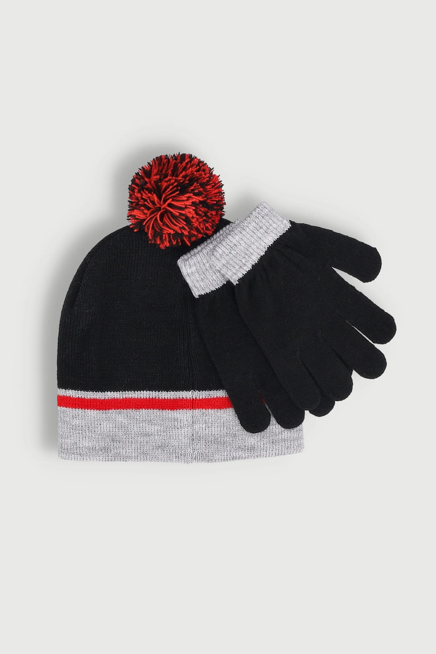 Pre-Boys The Amazing Spiderman Beanie And Glove Set - Black - Image 3