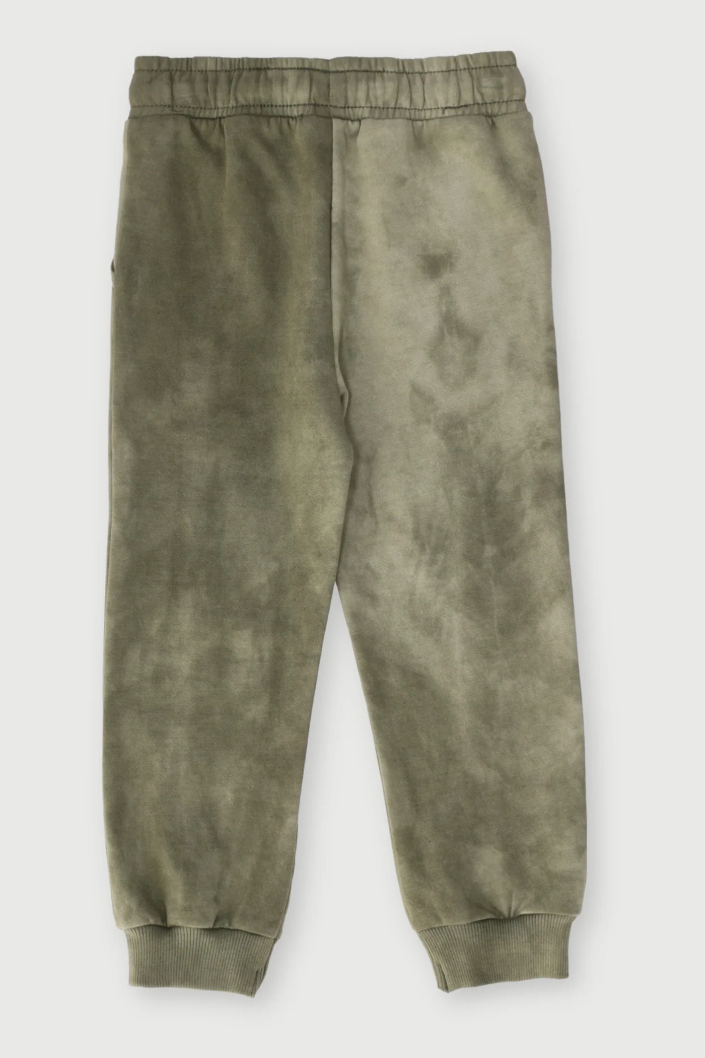 Pre-Boys Tie Dye Joggers  - Olive - Image 2