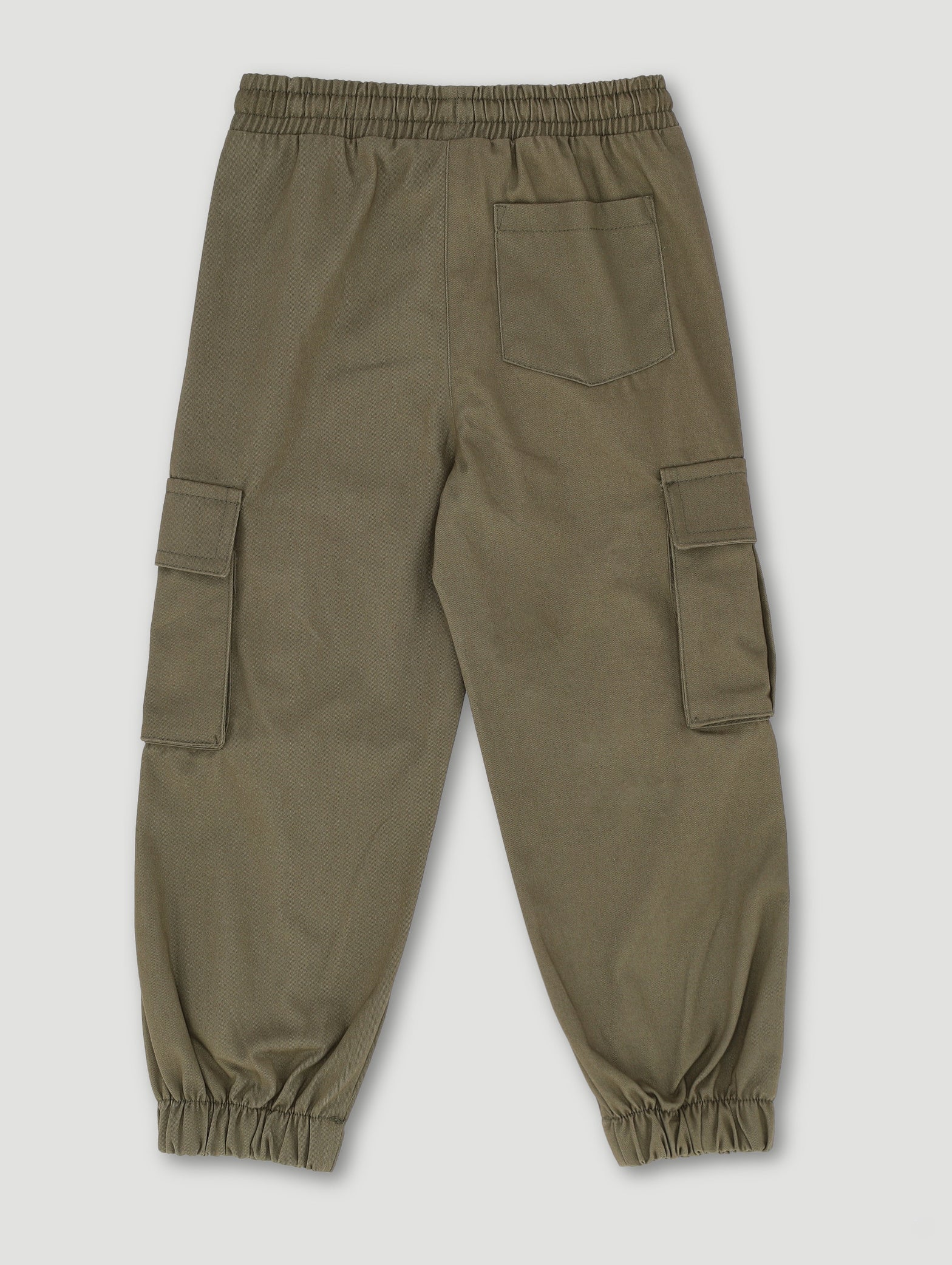 Pre-Boys Twill Print Cargo Pant - Green - Image 2