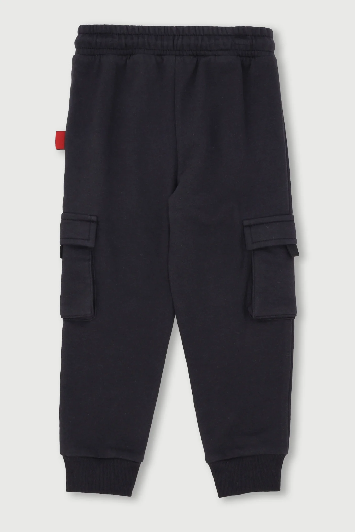 Pre- Boys V Day Cargo Pocket Spiderman Jogger - Black - Image 2