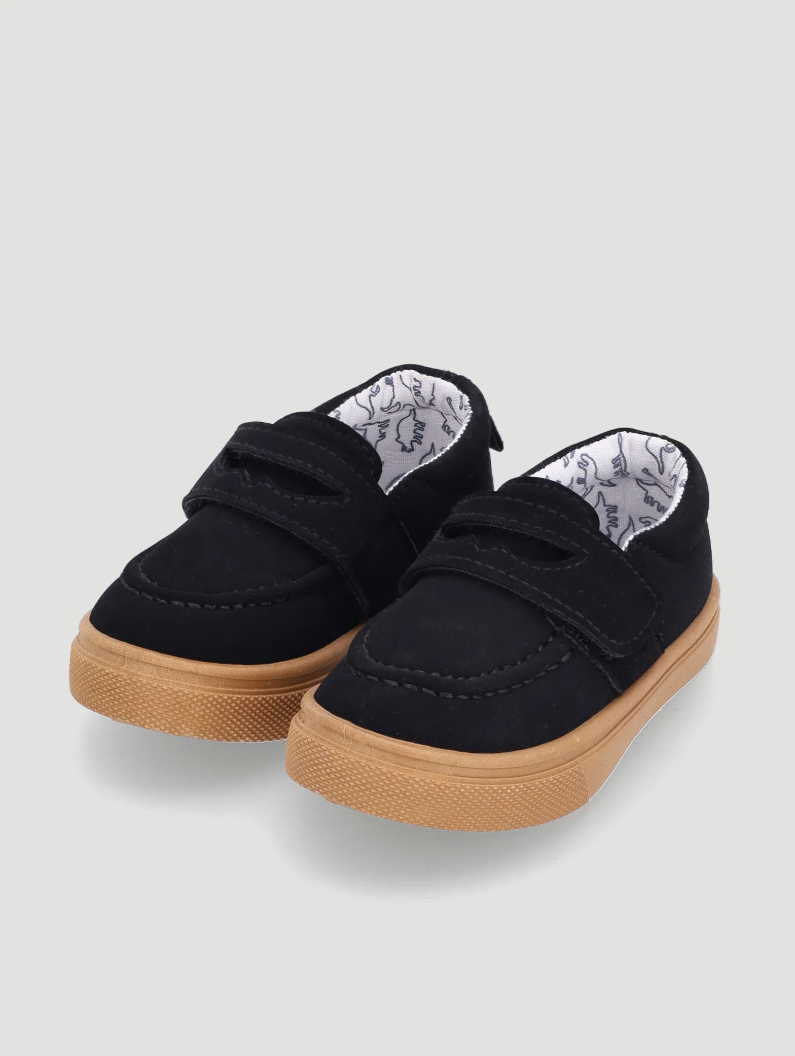 Pre-Boys Velcro Smart Sneaker - Black - Image 3
