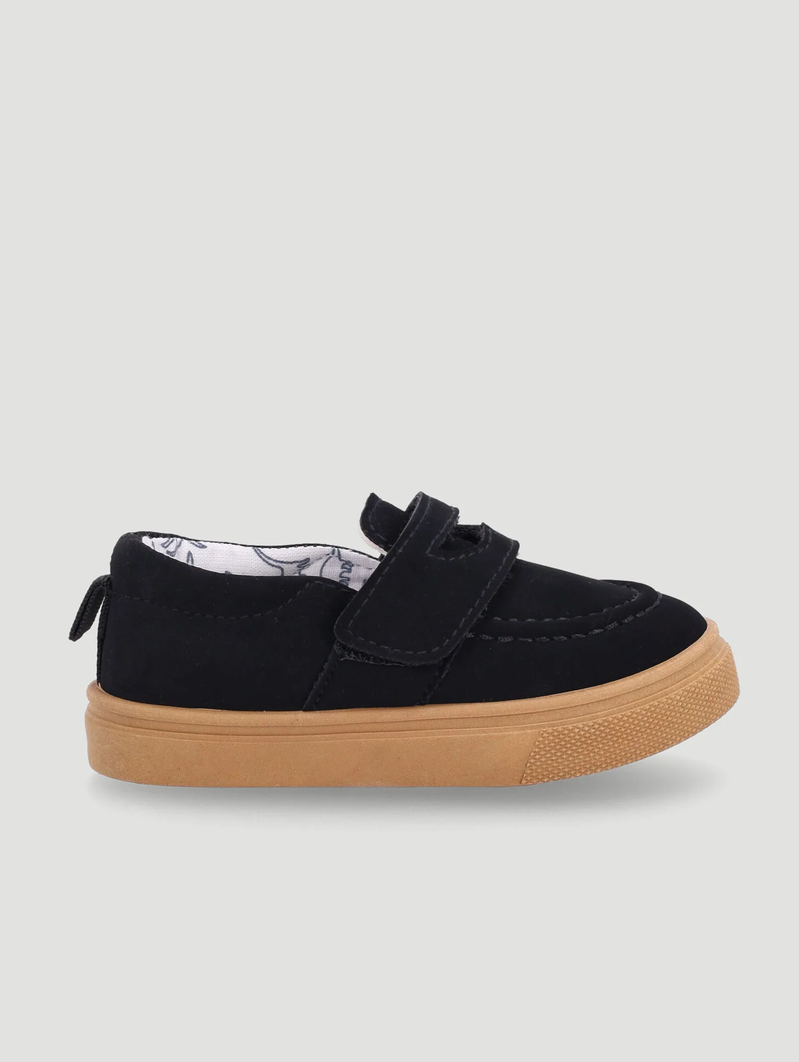 Pre-Boys Velcro Smart Sneaker - Black - Image 4