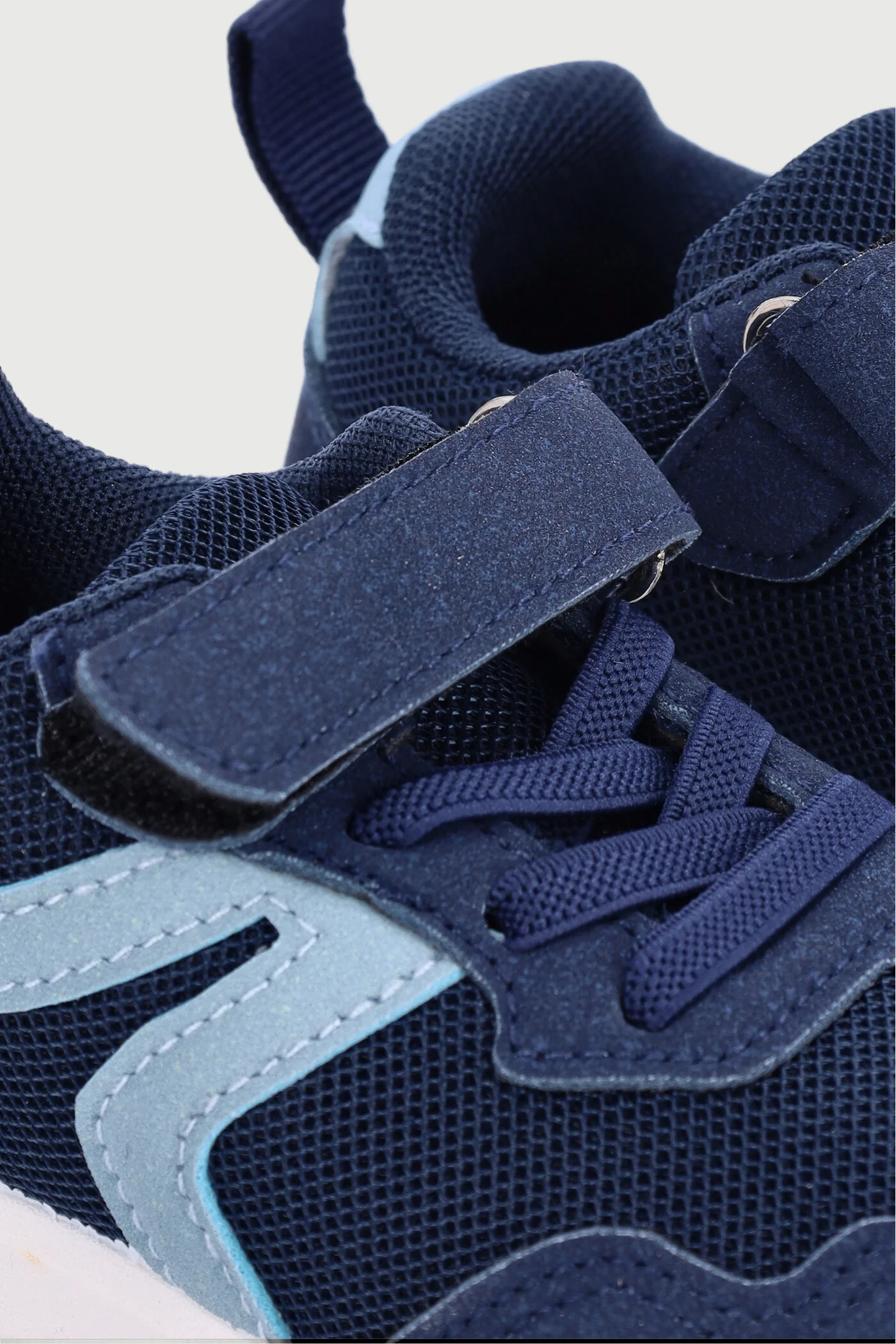 Pre-Boys Velcro Sneaker - Navy - Image 2