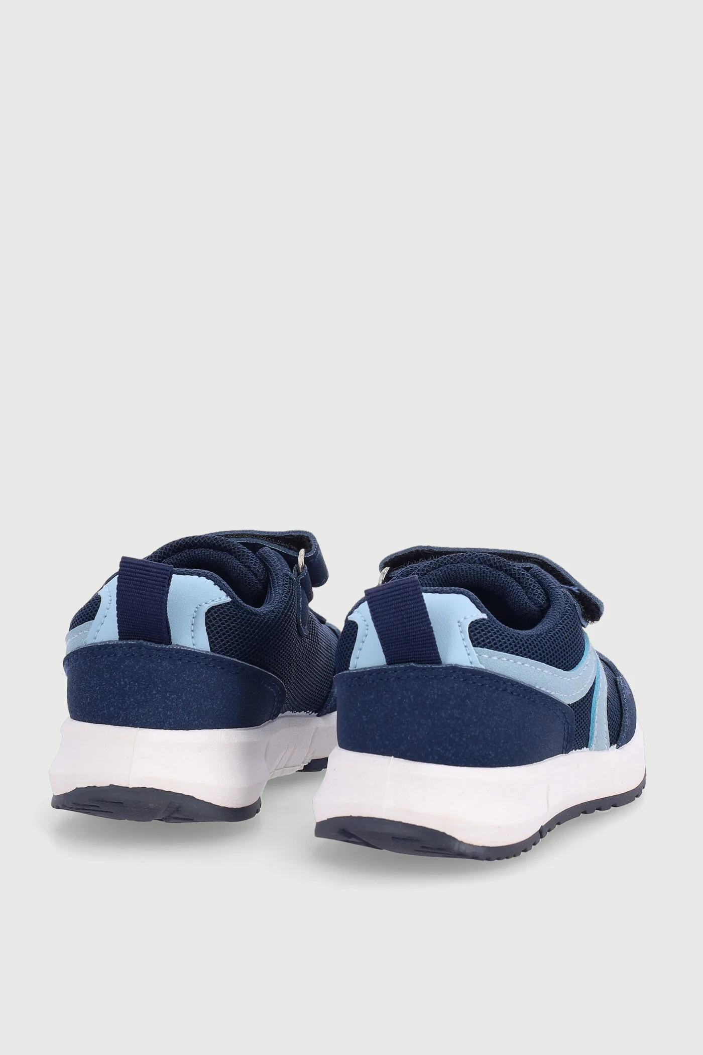 Pre-Boys Velcro Sneaker - Navy - Image 4