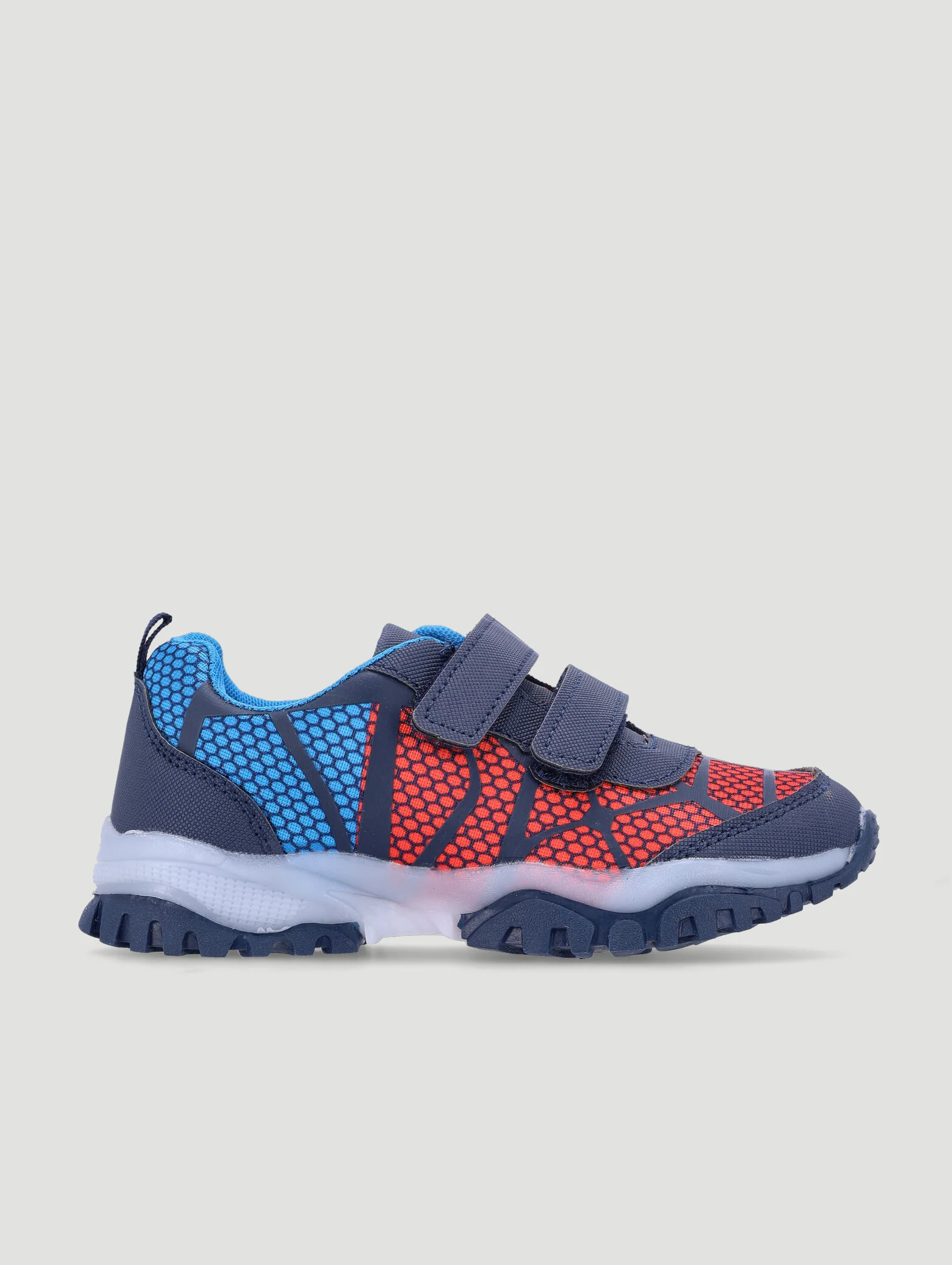Pre-Boys Web Lightup Trainer - Navy - Image 3