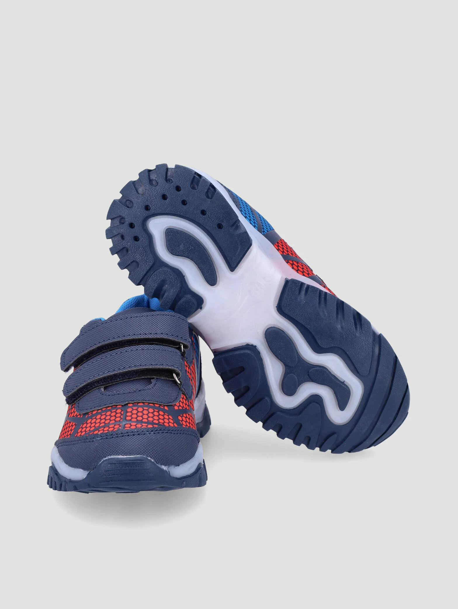 Pre-Boys Web Lightup Trainer - Navy - Image 4
