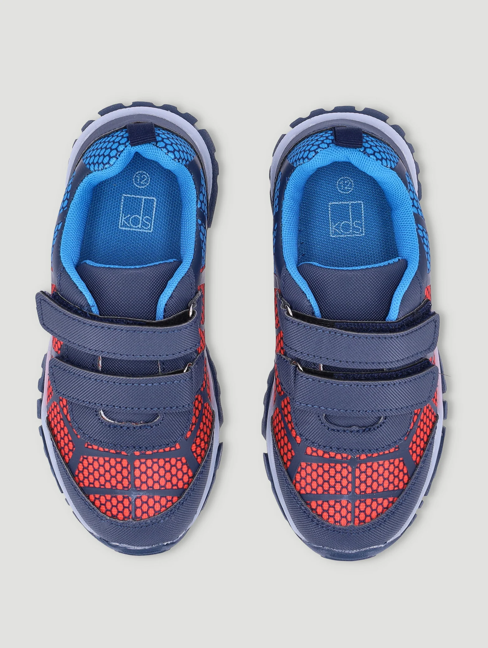 Pre-Boys Web Lightup Trainer - Navy - Image 5