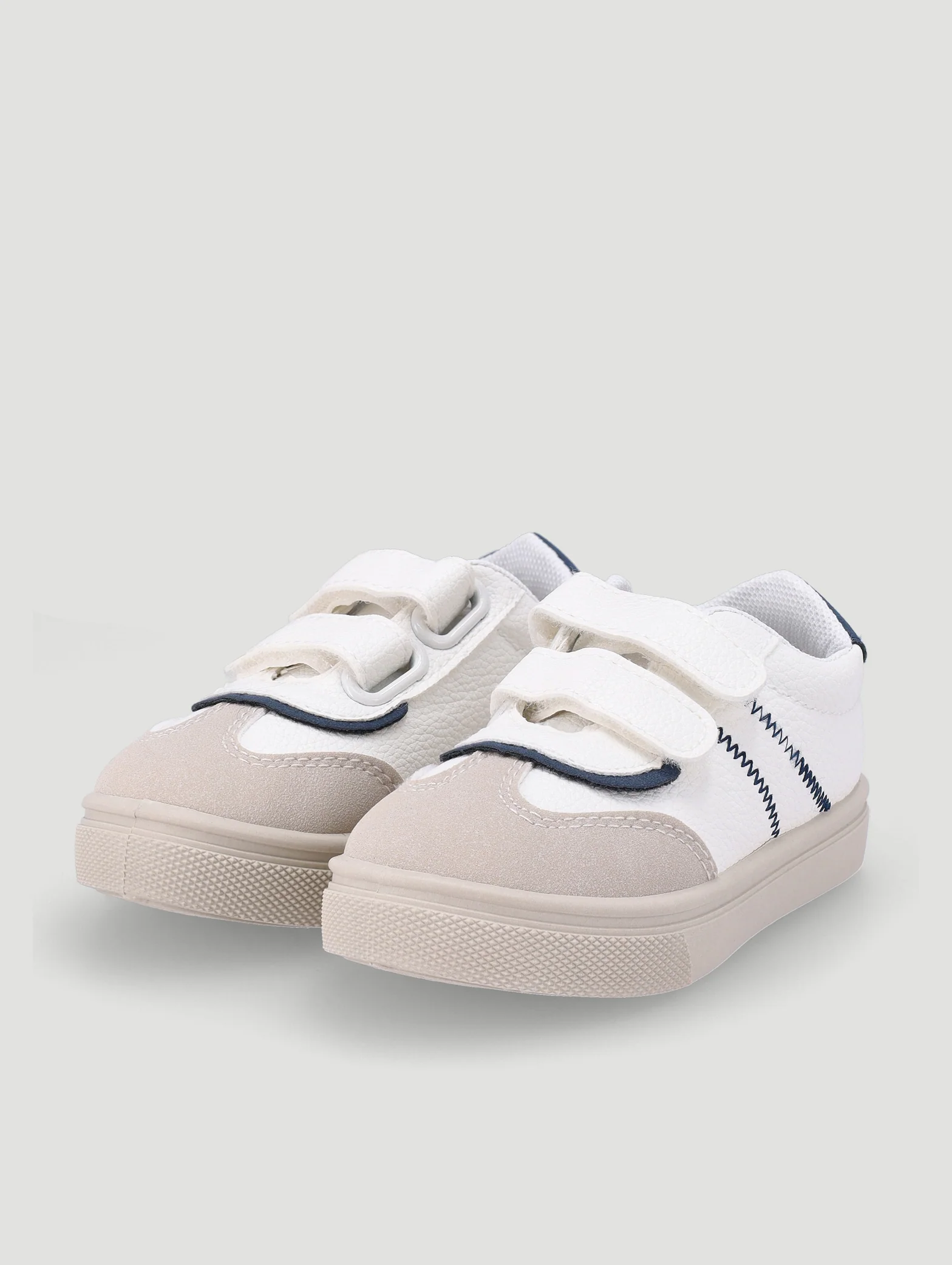 Pre-Boys Zigzag Sneaker - White - Image 3