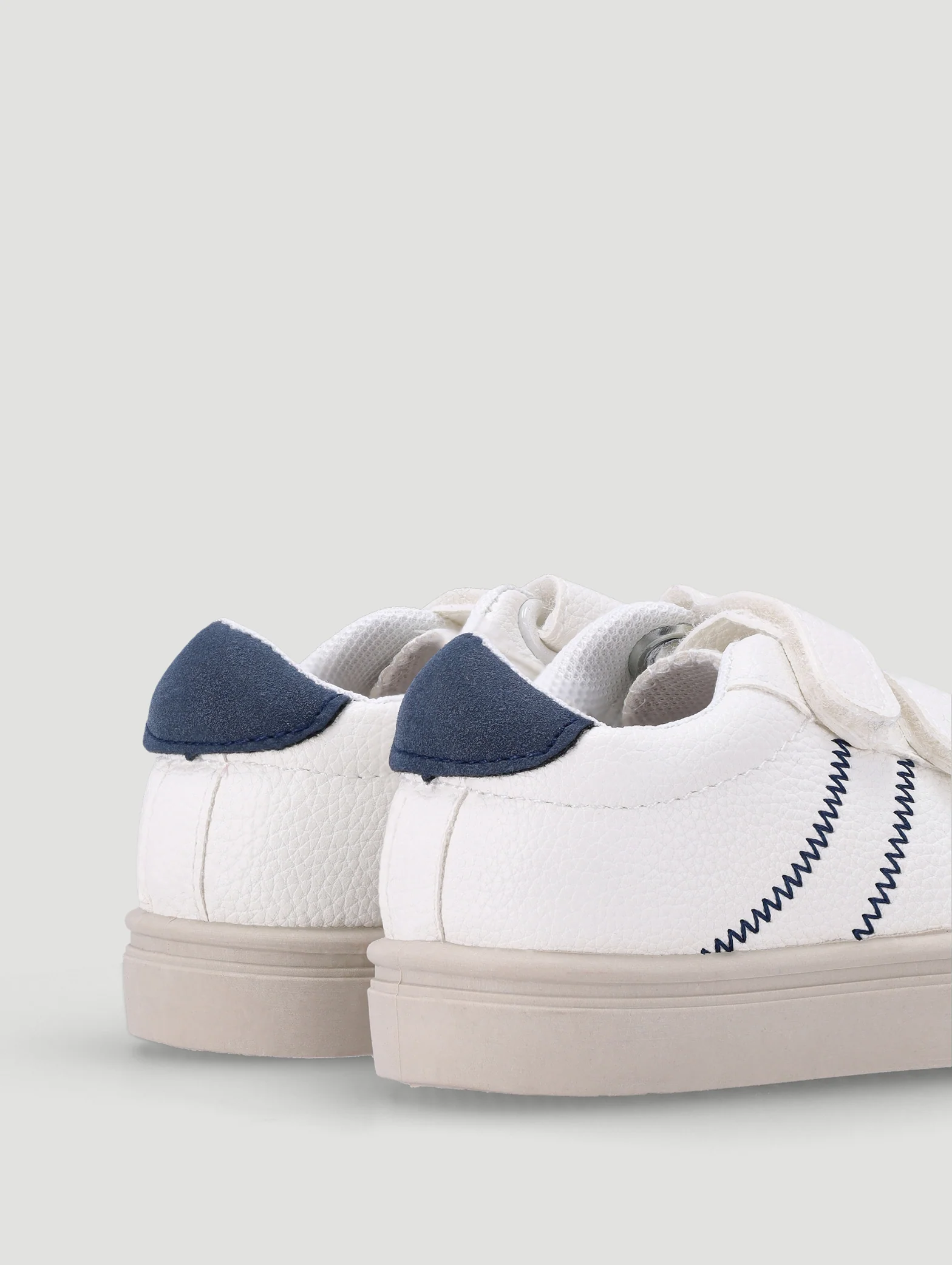 Pre-Boys Zigzag Sneaker - White - Image 6
