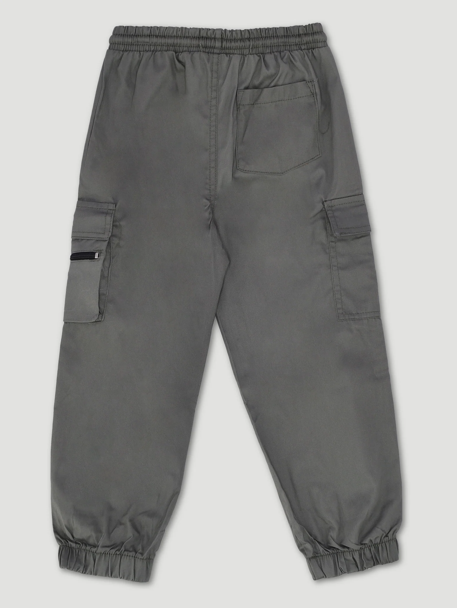 Pre-Boys Zip Jogger - Olive - Image 2
