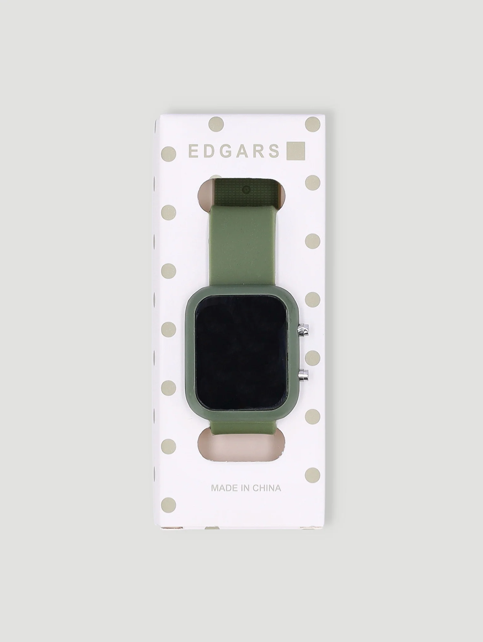 Pre-Boysled Rectangle Watch - Olive - Image 2