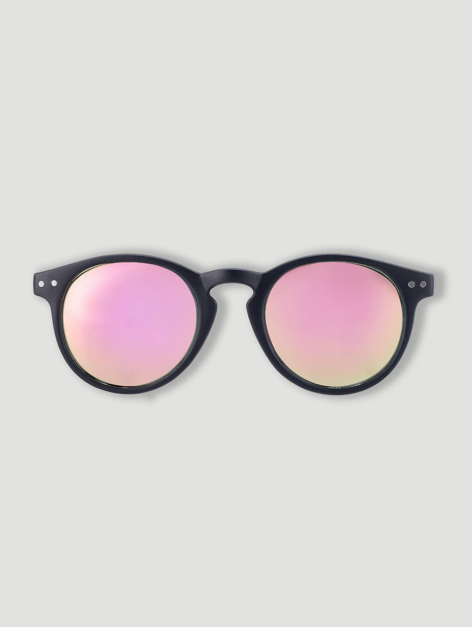 Pre-Boysmatte Metal Round Sunnies - Silver - Image 2