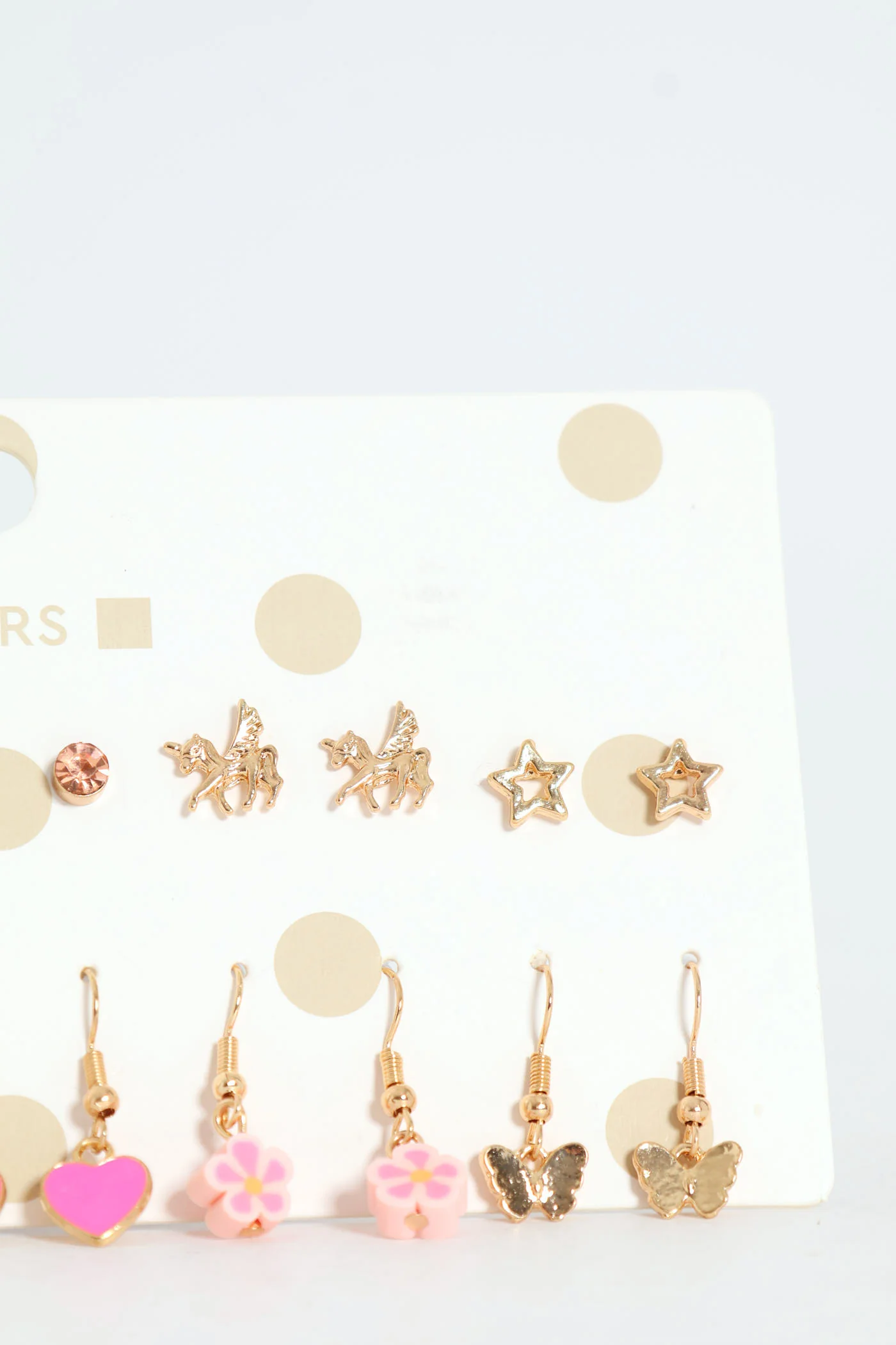 Pre-Girls 10 Pack Fish Hook Earings - Image 4