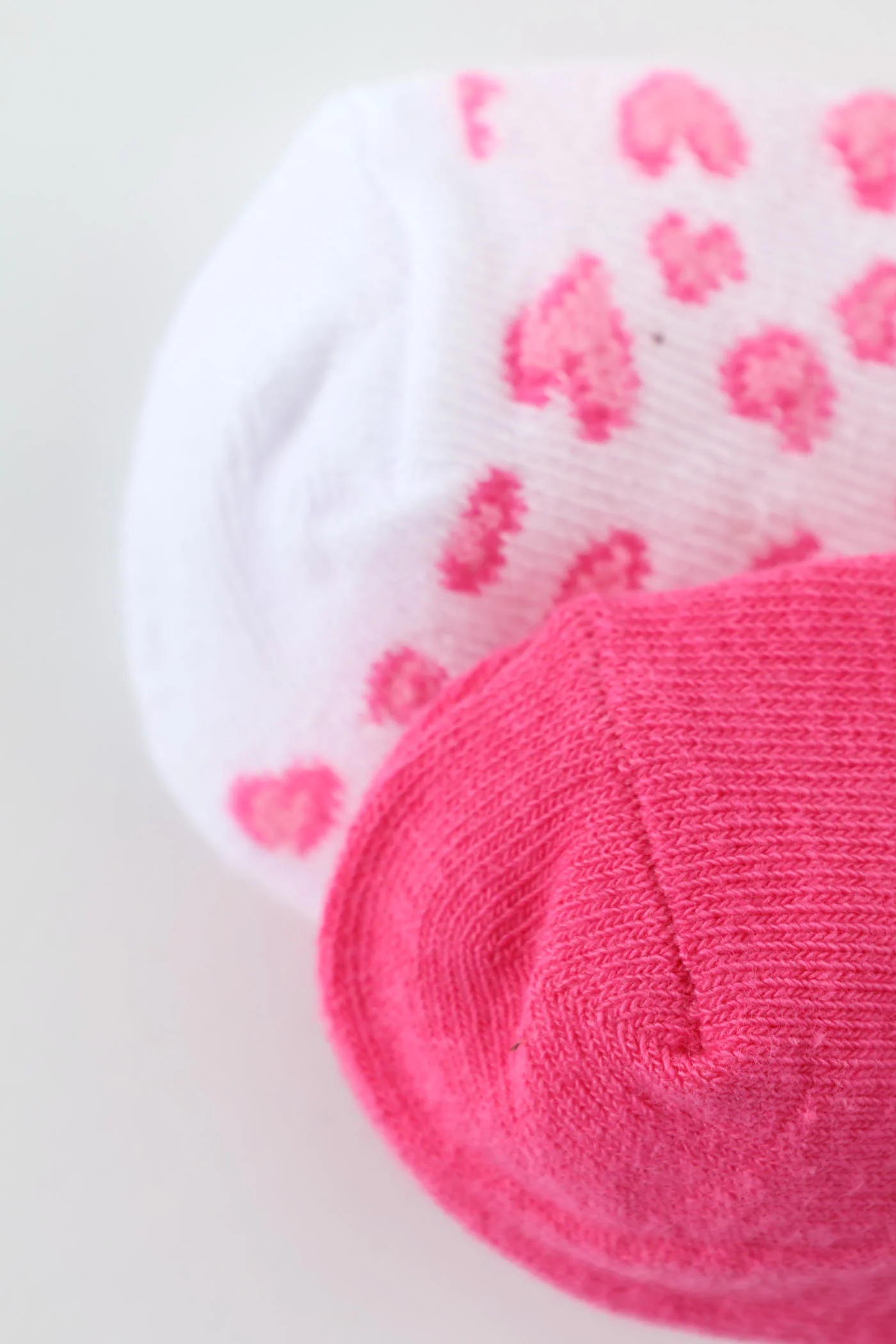 Pre-Girls 2 Pack Animal Print Fashion Anklet Socks - Pink - Image 3