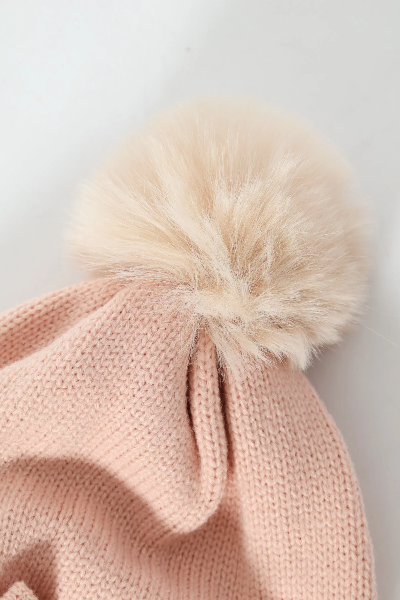 Pre-Girls 2 Pack Beanie & Glove Set - Dusty Pink - Image 3