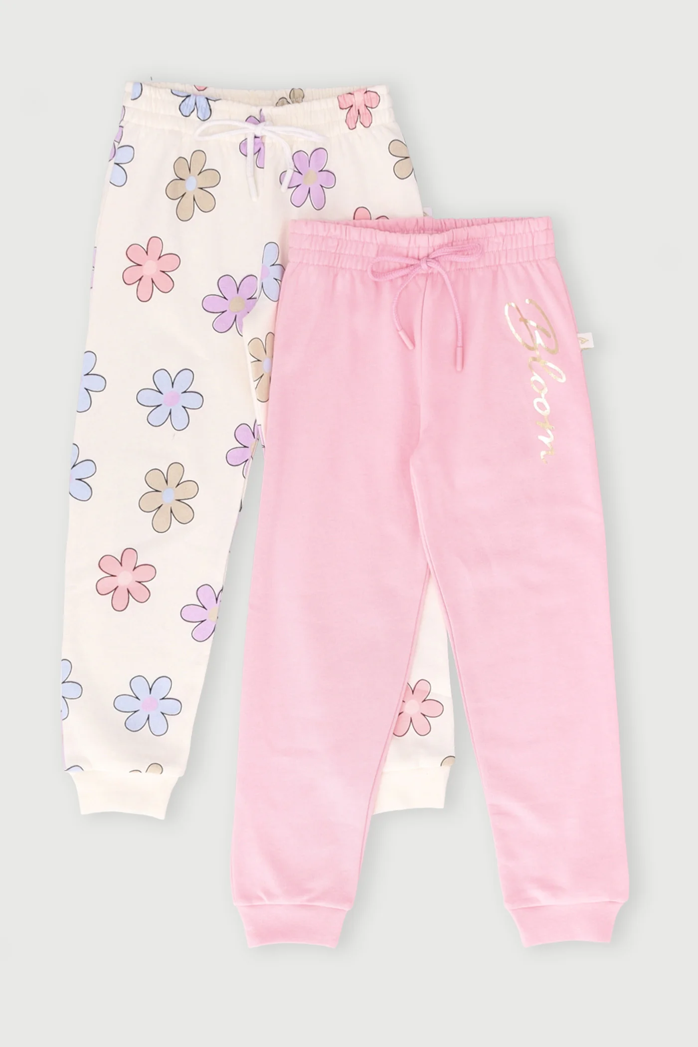 Pre-Girls 2 Pack Bloom Jogger - Pink - Image 2