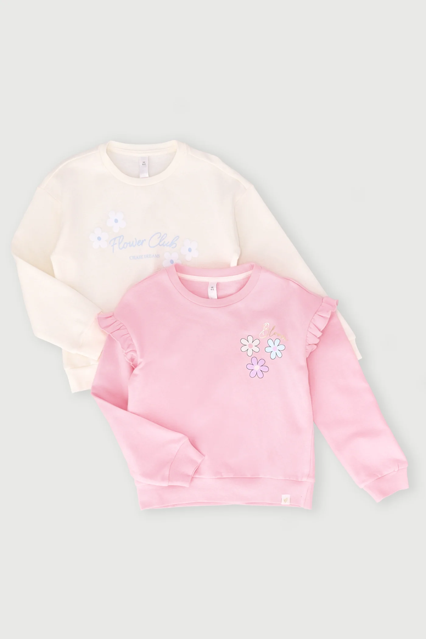 Pre-Girls 2 Pack Bloom Track Top - Pink - Image 2