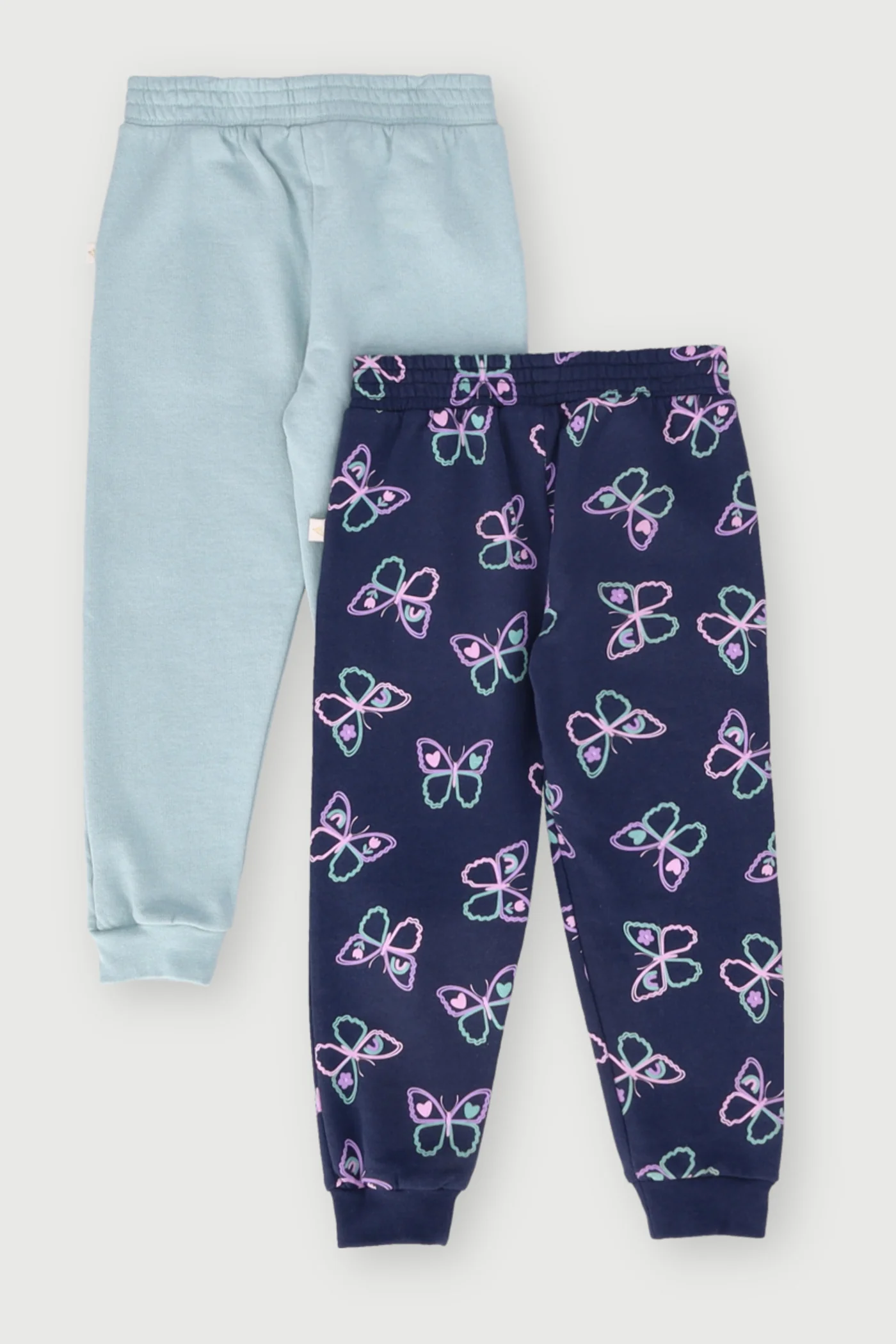 Pre Girls 2 Pack Butterfly Tracktop - Navy - Image 2