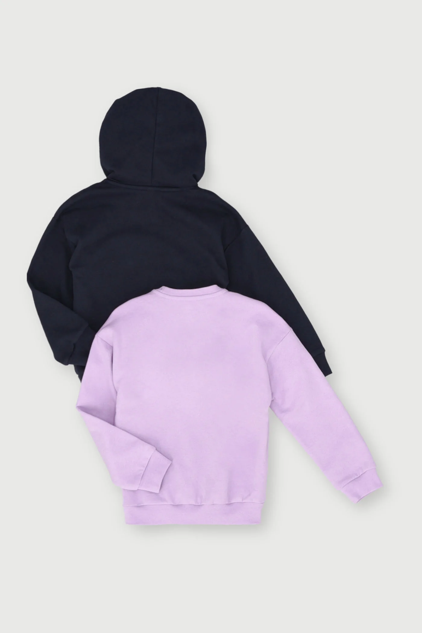 Pre-Girls 2 Pack Nail Head Heart Tracktop - Lilac - Image 2