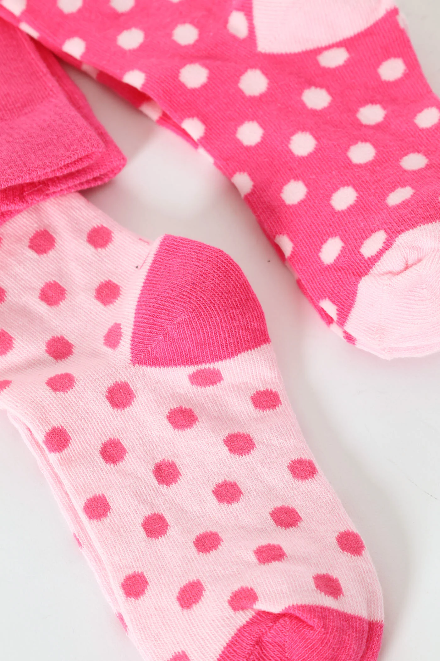 Pre-Girls 2 Pack Spot Bunny Tights - Pink - Image 3