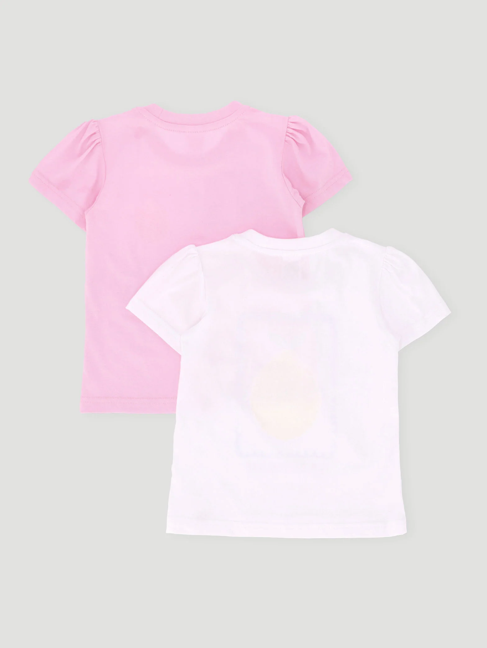Pre-Girls 2 Pack Lemon Tees - Pink - Image 2