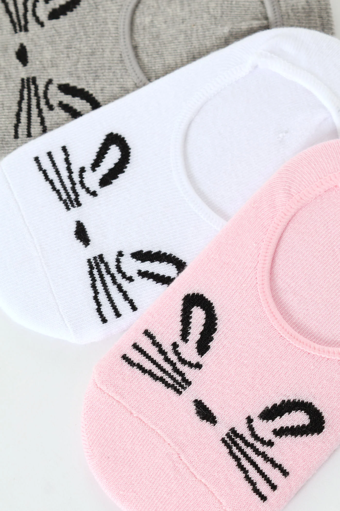 Pre-Girls 3 Pack Bunny Secret Socks - Multi - Image 2