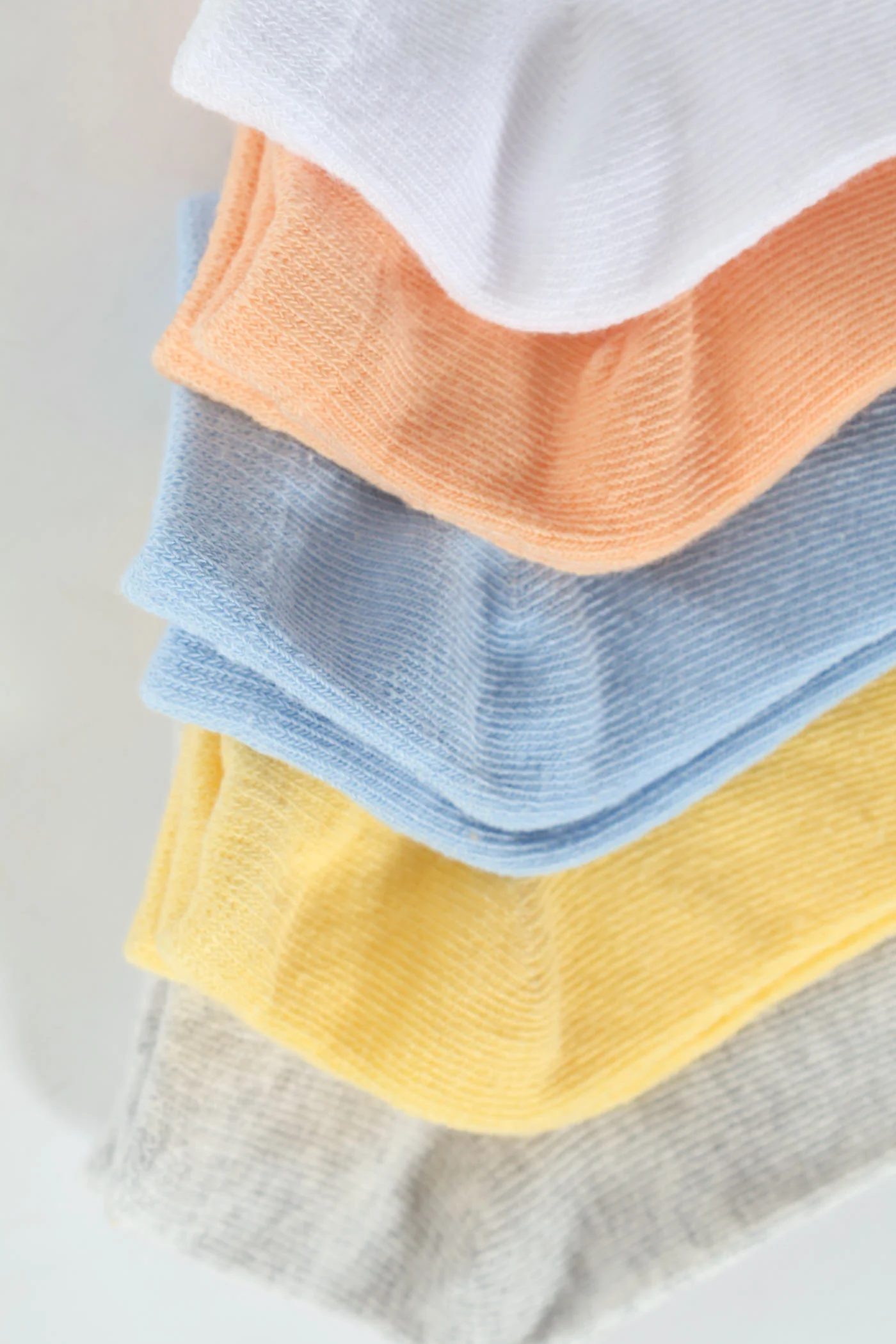 Pre-Girls 5 Pack Plain Low Cut Socks - Image 2