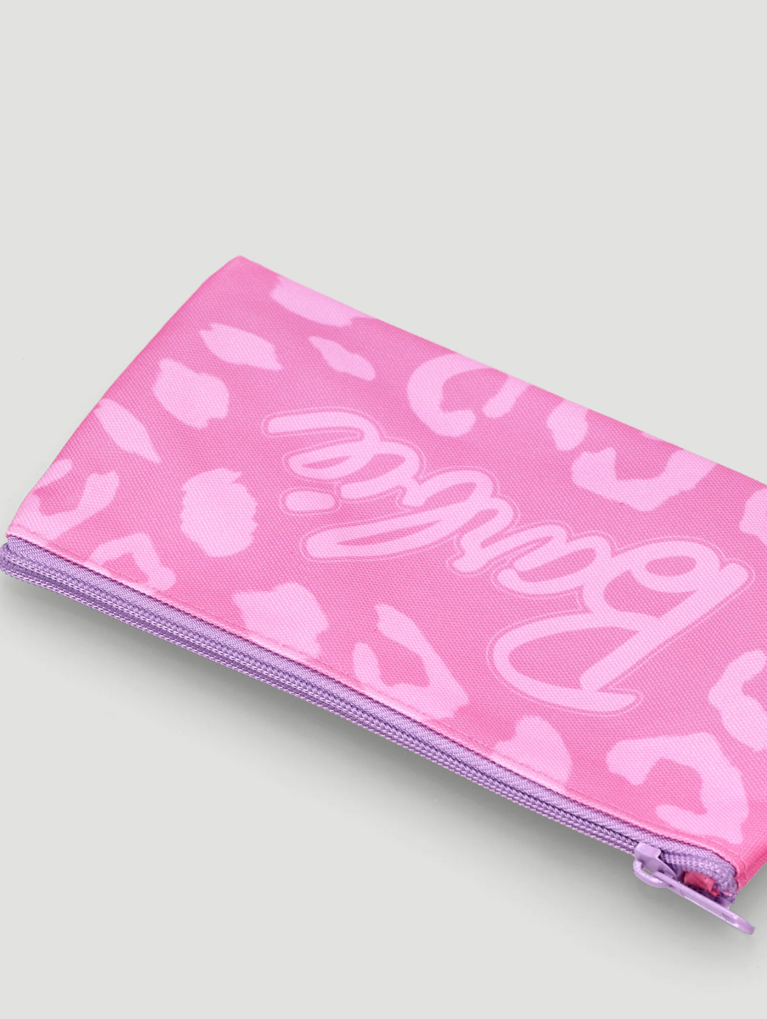 Pre-Girls Animal Print Backpack & Pencil Case - Pink - Image 3