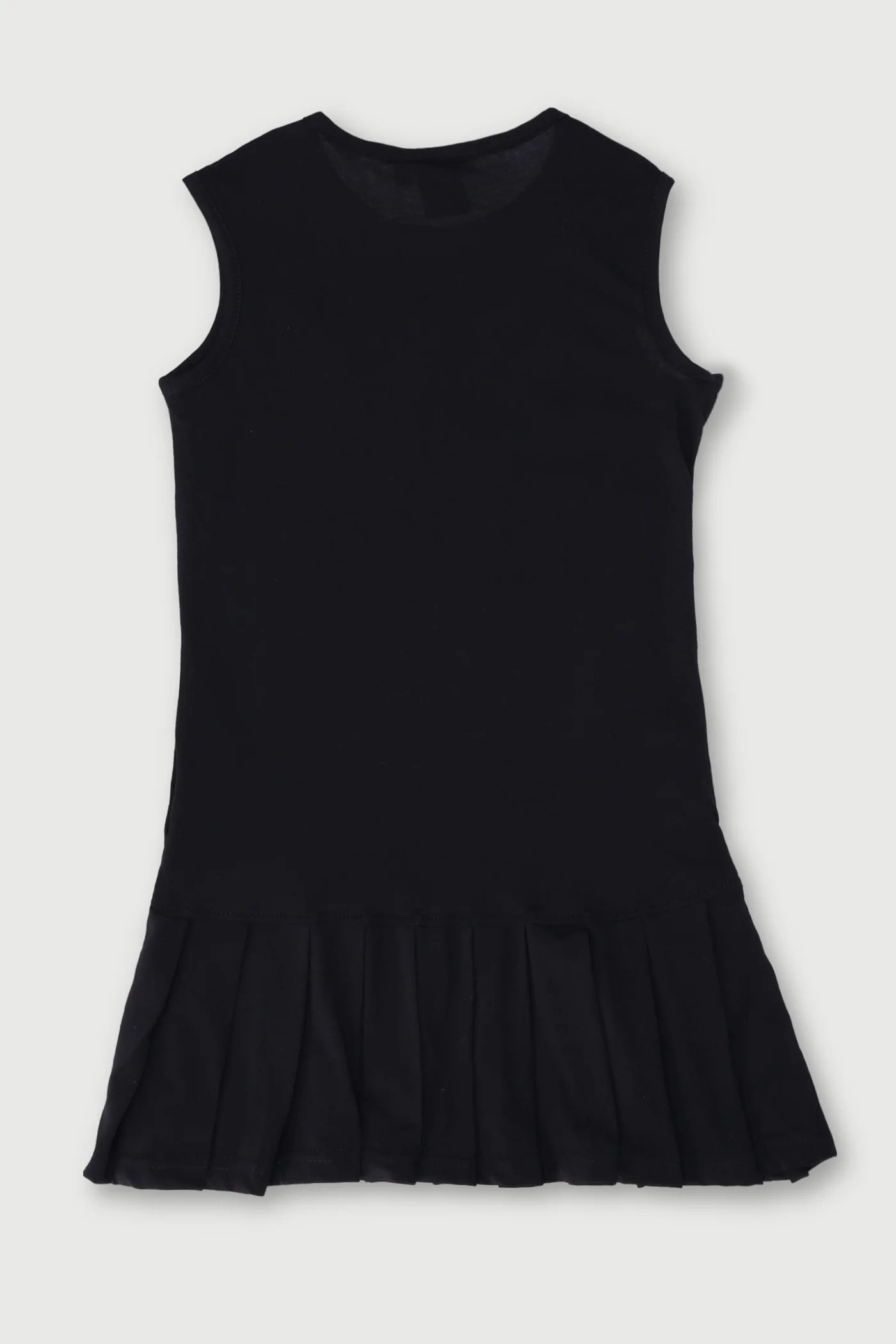 Pre-Girls Anna Pleated Dress - Black - Image 2