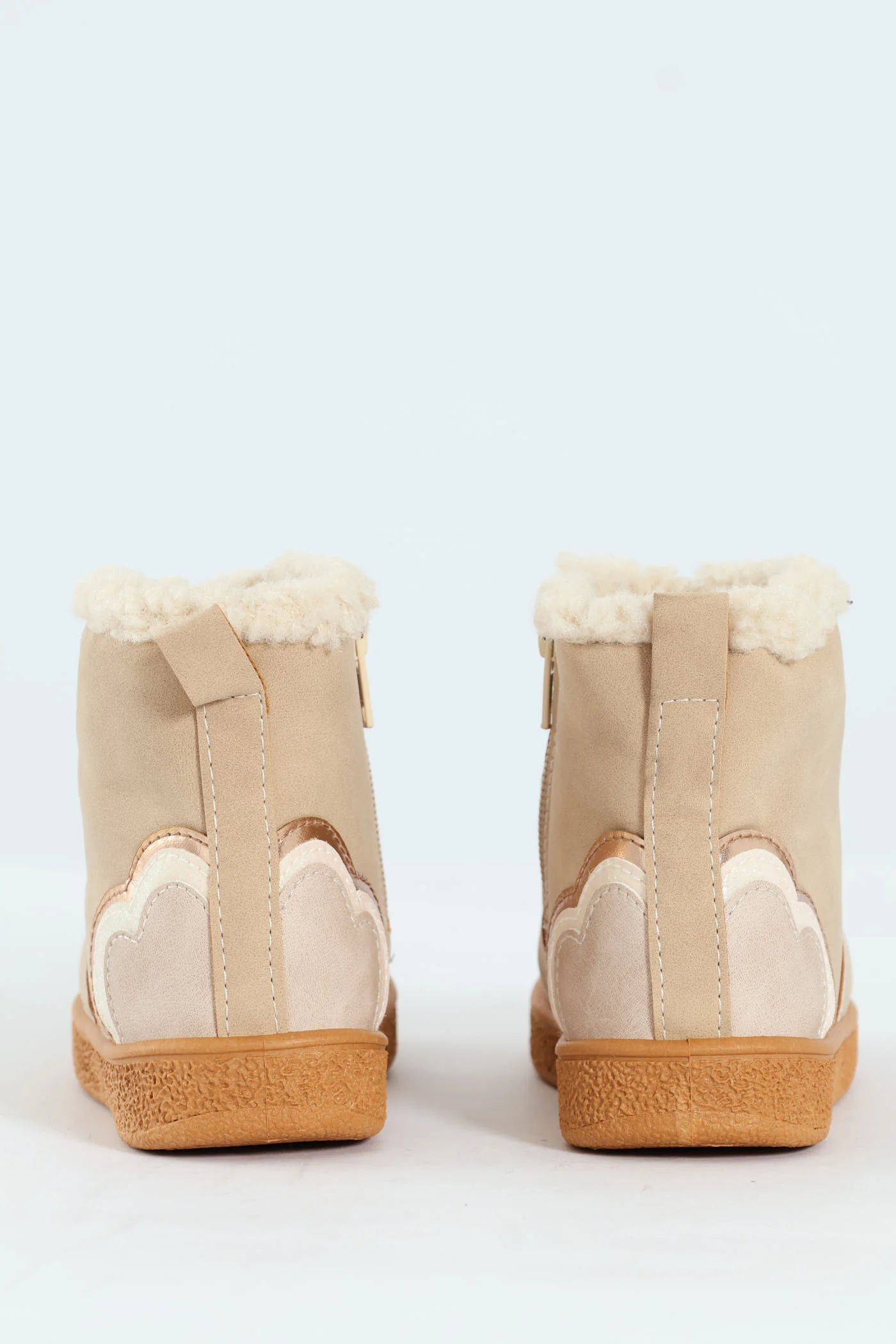 Pre-Girls Applique Boot - Camel - Image 2