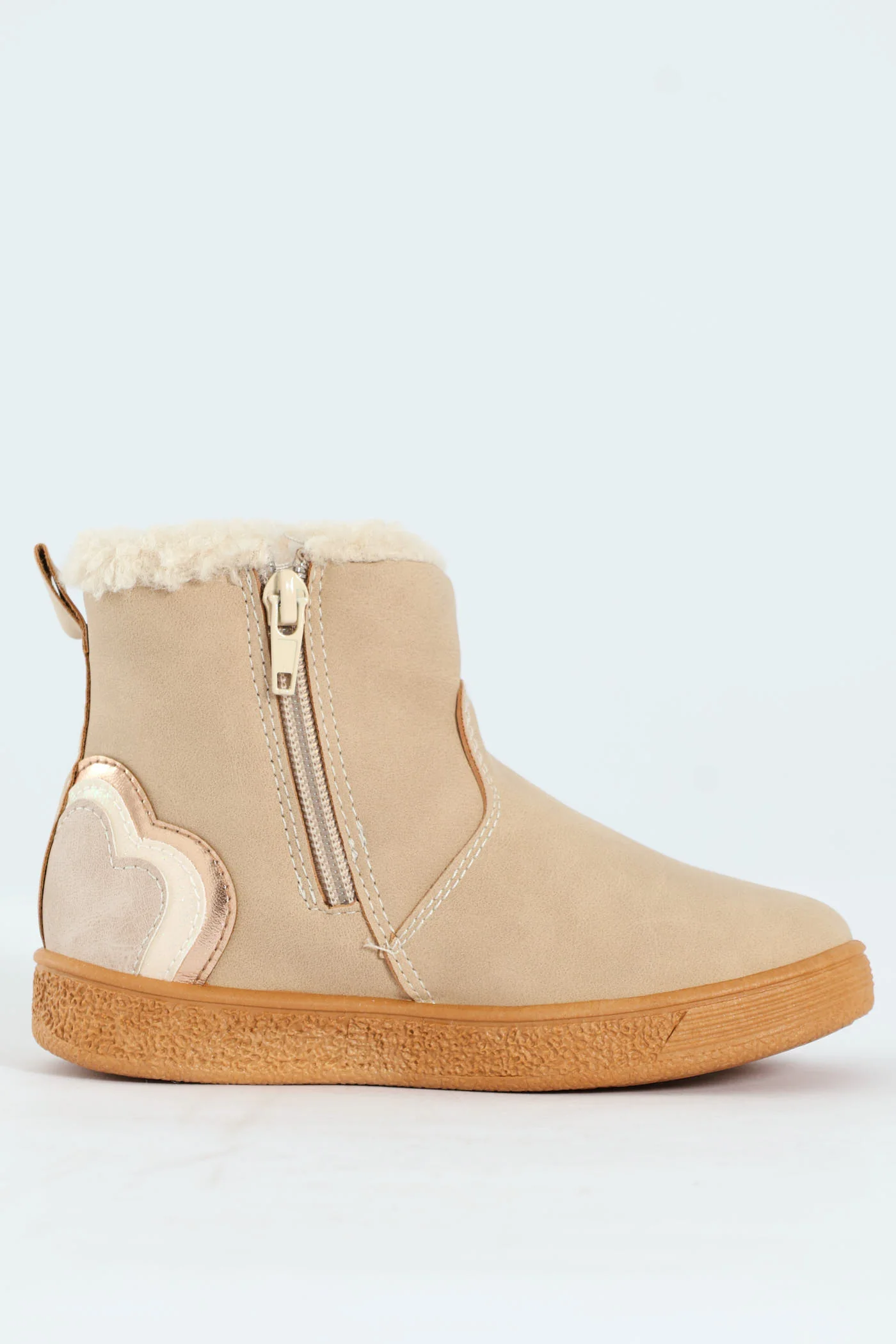 Pre-Girls Applique Boot - Camel - Image 4