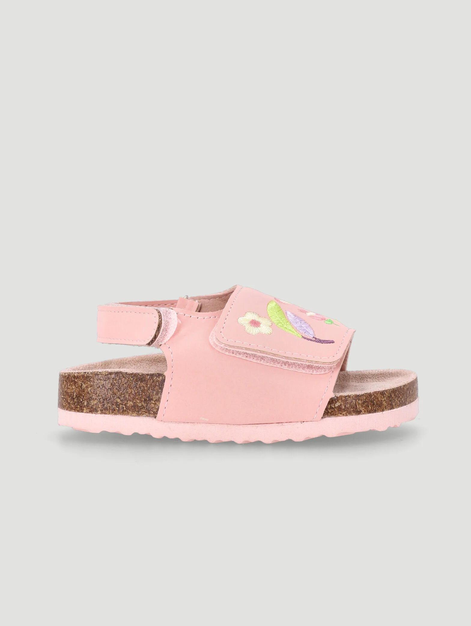 Pre-Girls Applique Health Sandal - Pink - Image 3