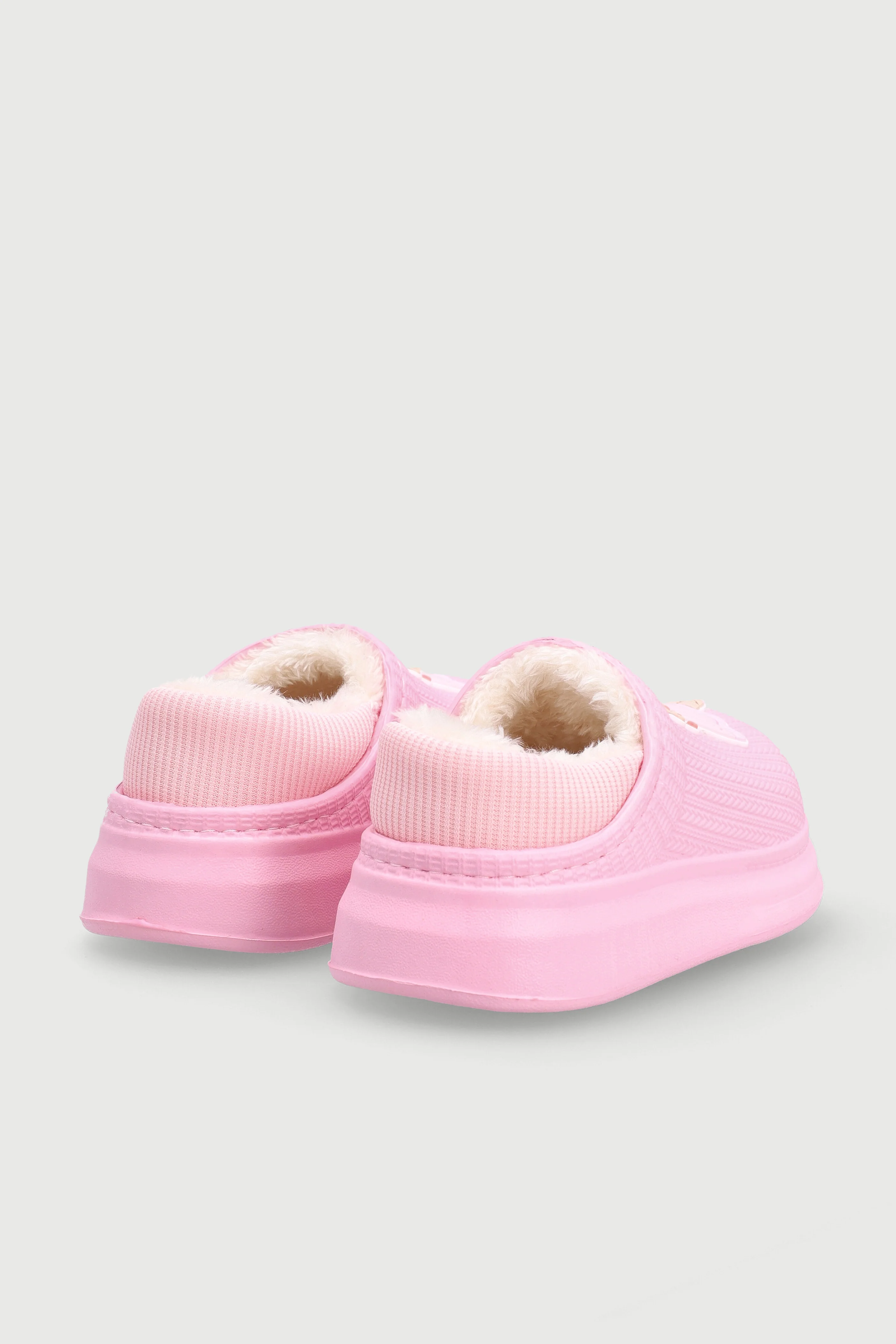 Pre-Girls Ballet Bear Moulded Slipper - Pink - Image 5