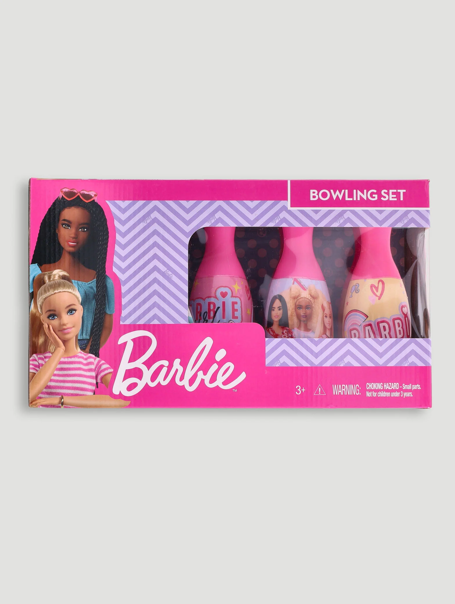 Pre-Girls Barbie Bowling Set - Multi - Image 2