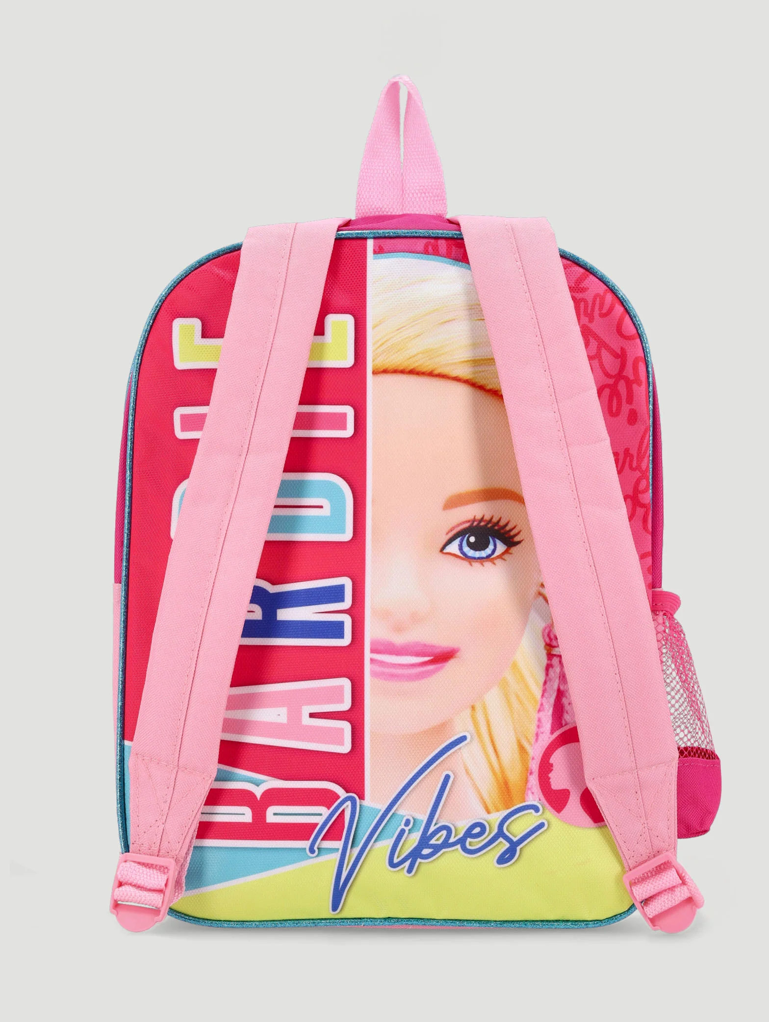 Pre-Girls Barbie Double Sided Backpack - Pink - Image 2