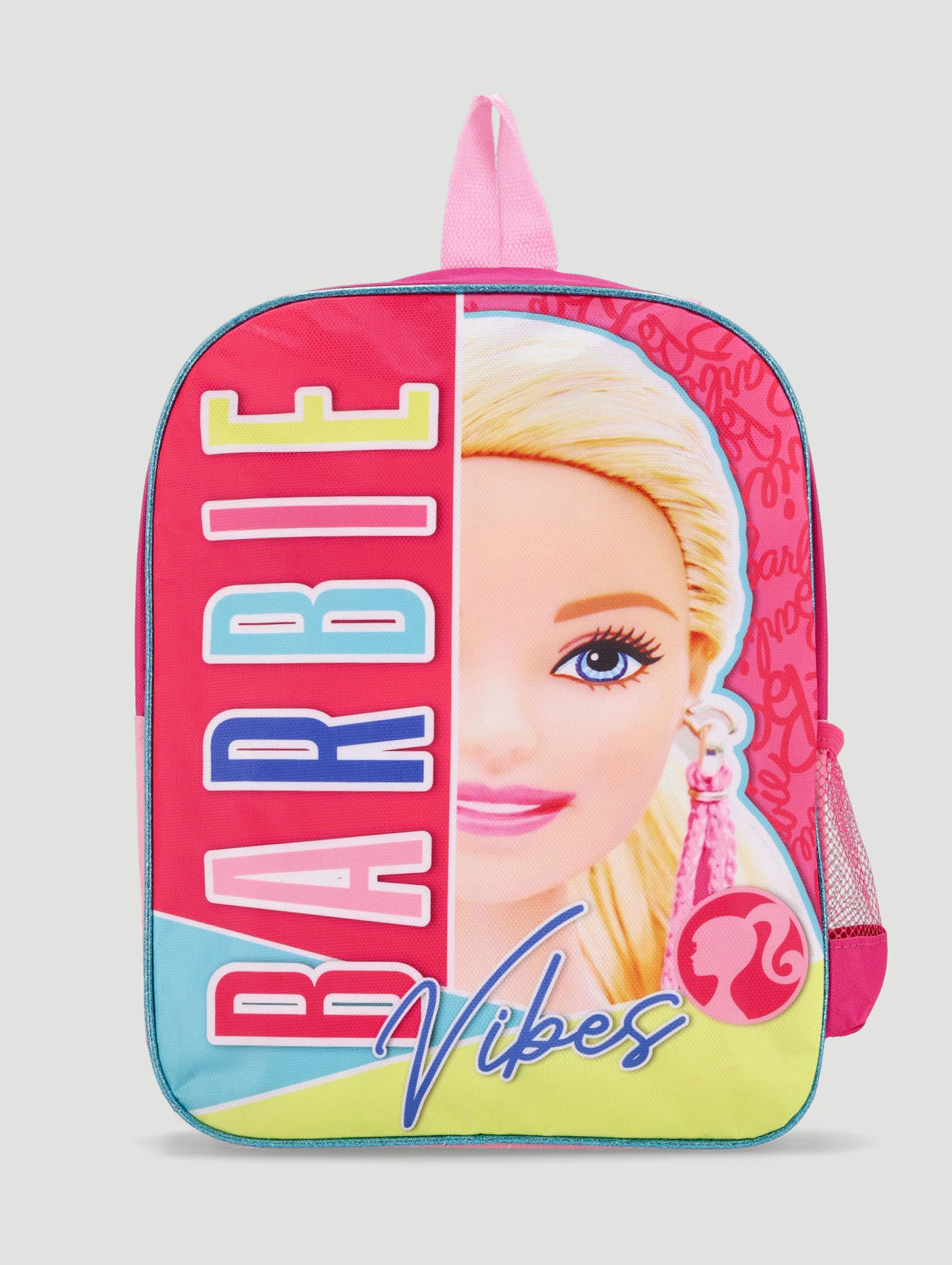 Pre-Girls Barbie Double Sided Backpack - Pink - Image 3