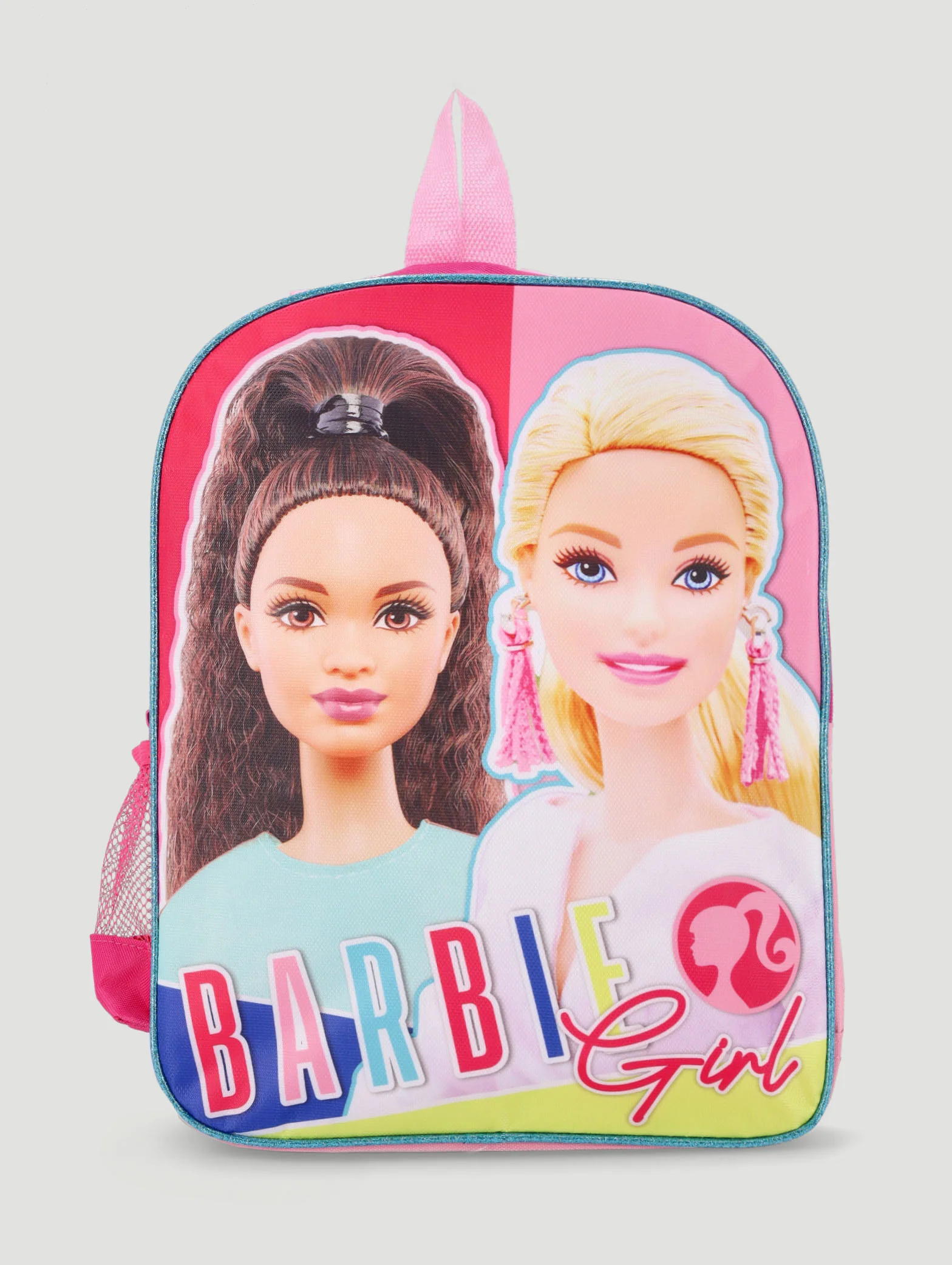 Pre-Girls Barbie Double Sided Backpack - Pink - Image 4