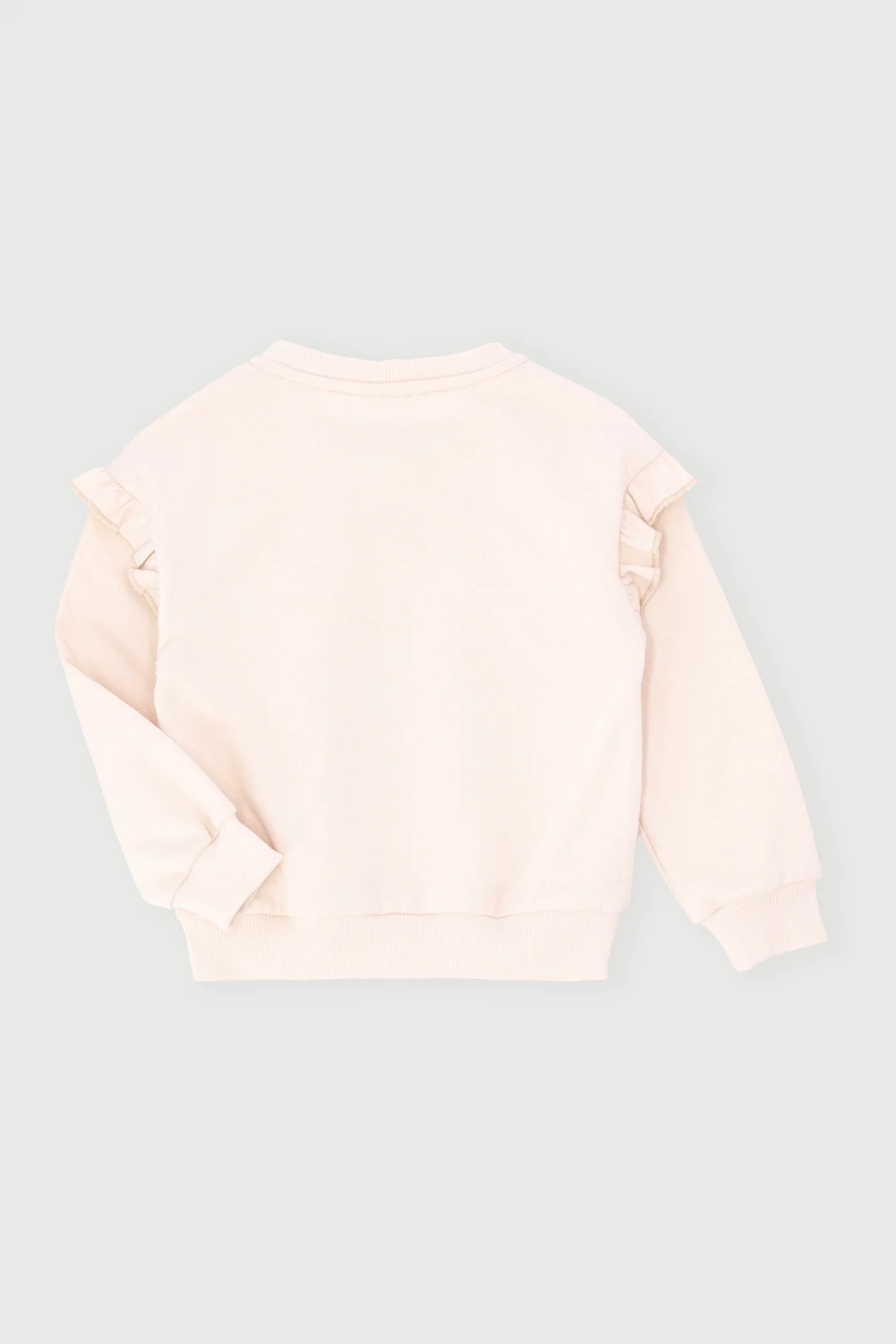 Pre-Girls Barbie Fleece Top - Stone - Image 2