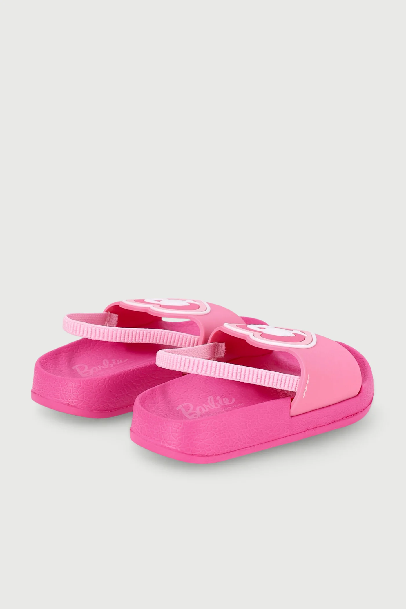 Pre-Girls Barbie Silhoutte Slide - Cerise - Image 5