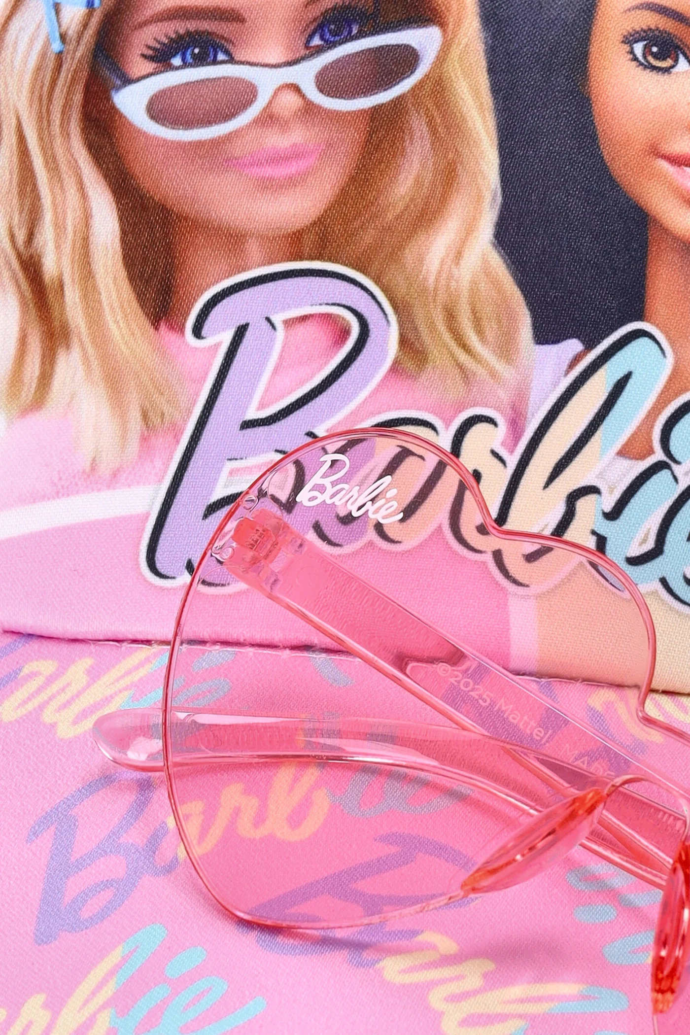 Pre-Girls Barbie Sunnies & Peak Set - Pink - Image 3