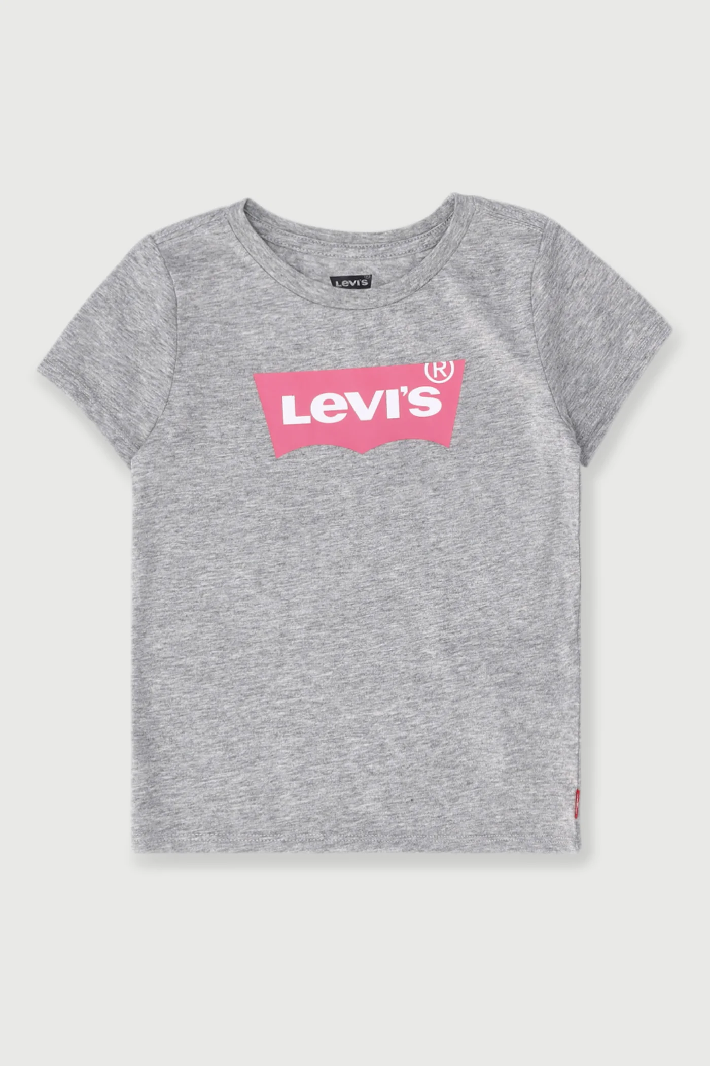 Pre-Girls Batwing Tee - Grey - Image 3