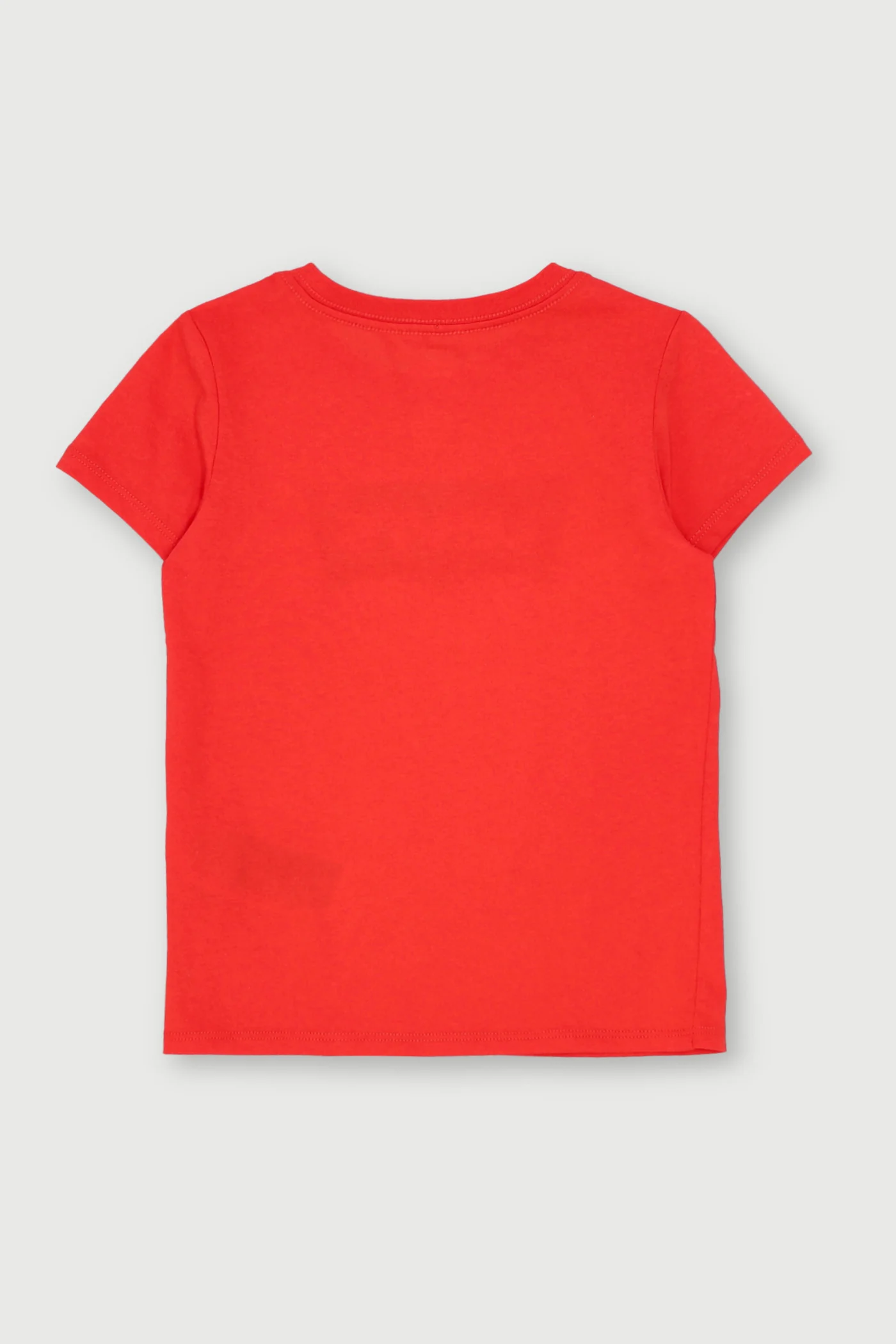 Pre-Girls Batwing Tee - Red - Image 2